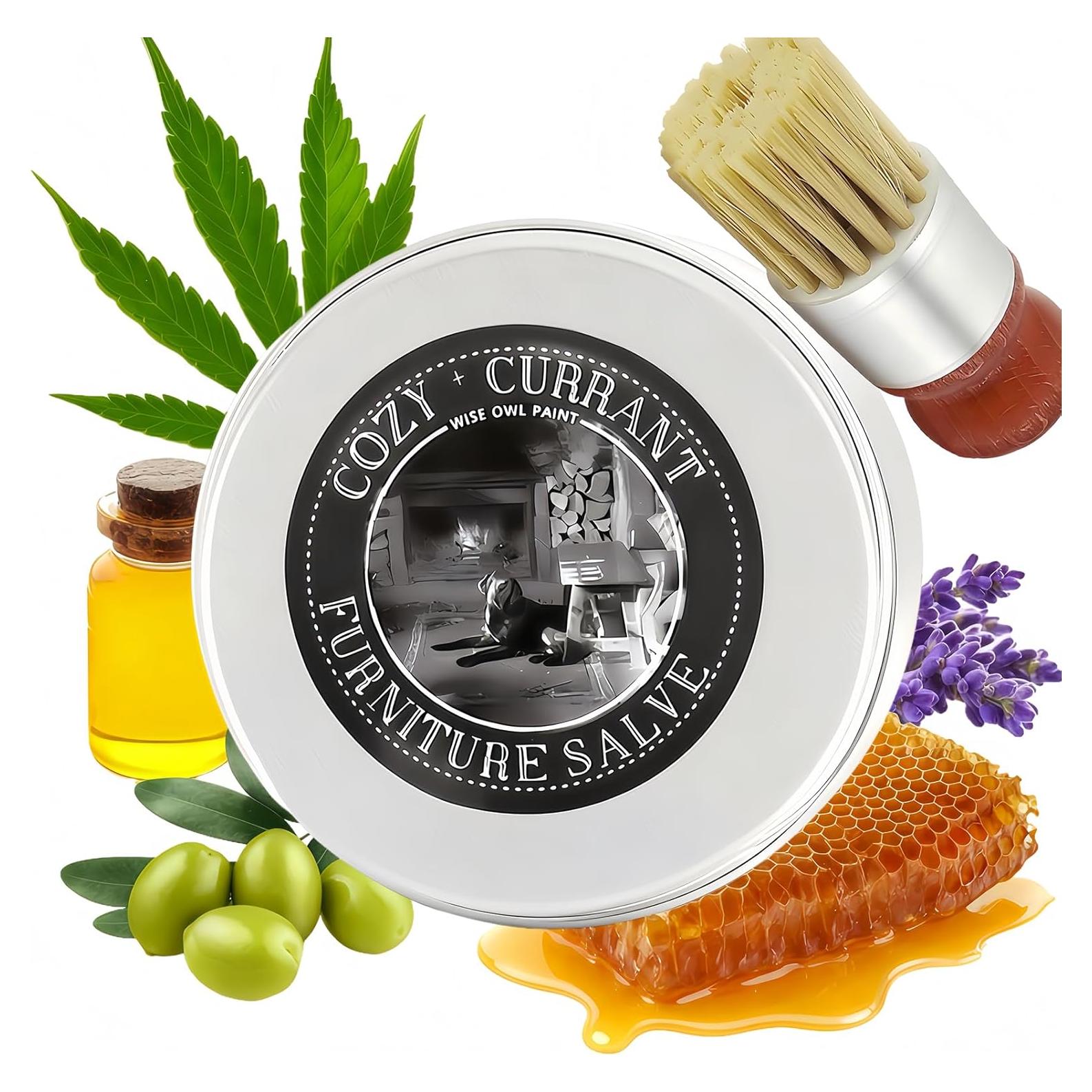 Salve para Muebles de Cuero H2ONDBQF 113g - Limpiador y Reparador