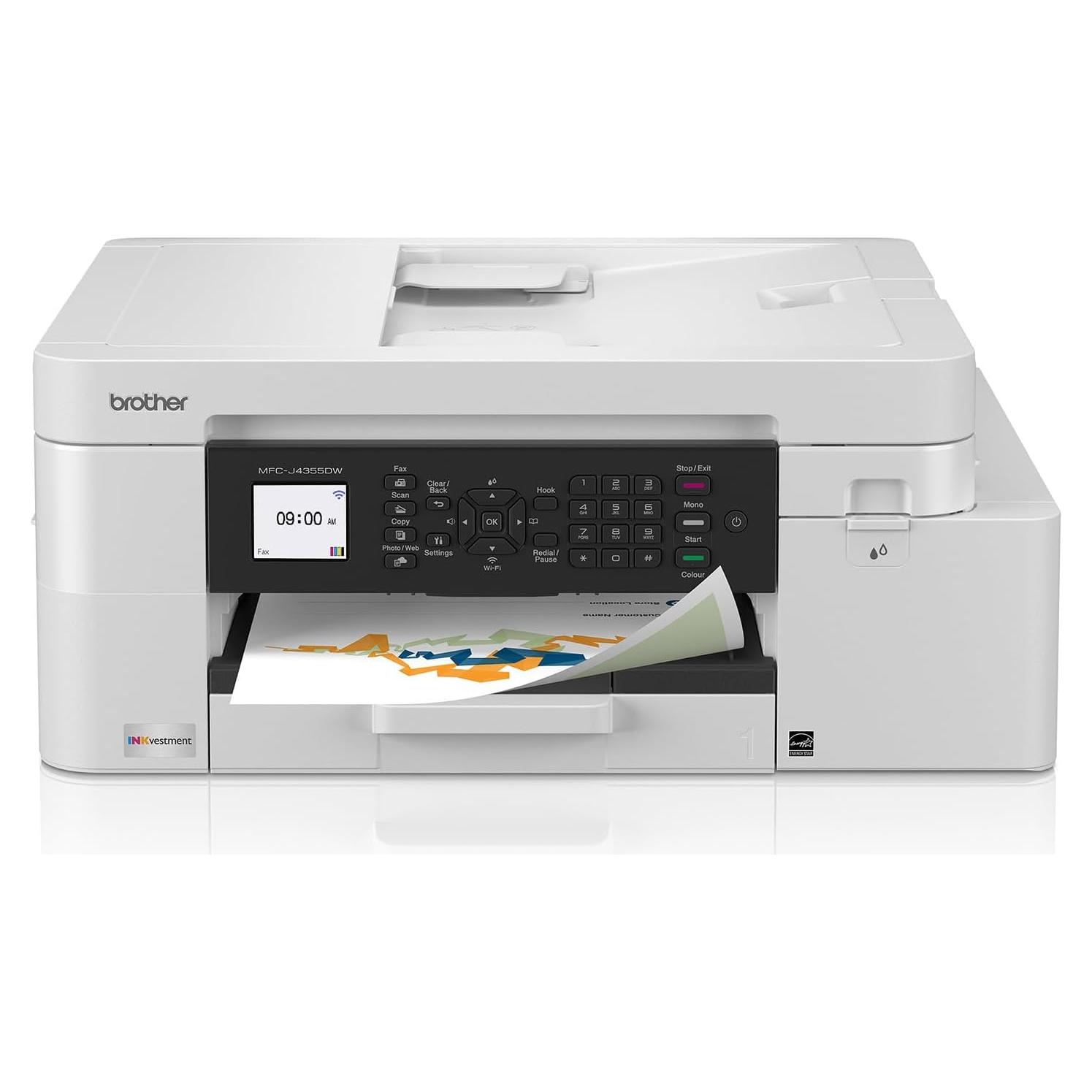 Impresora Multifuncional Brother MFC-J4355DW Inalámbrica Color