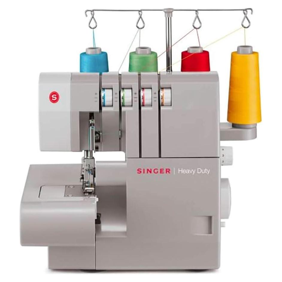 Overlock SINGER Heavy Duty 14HD854 - 6 Tipos de Puntadas