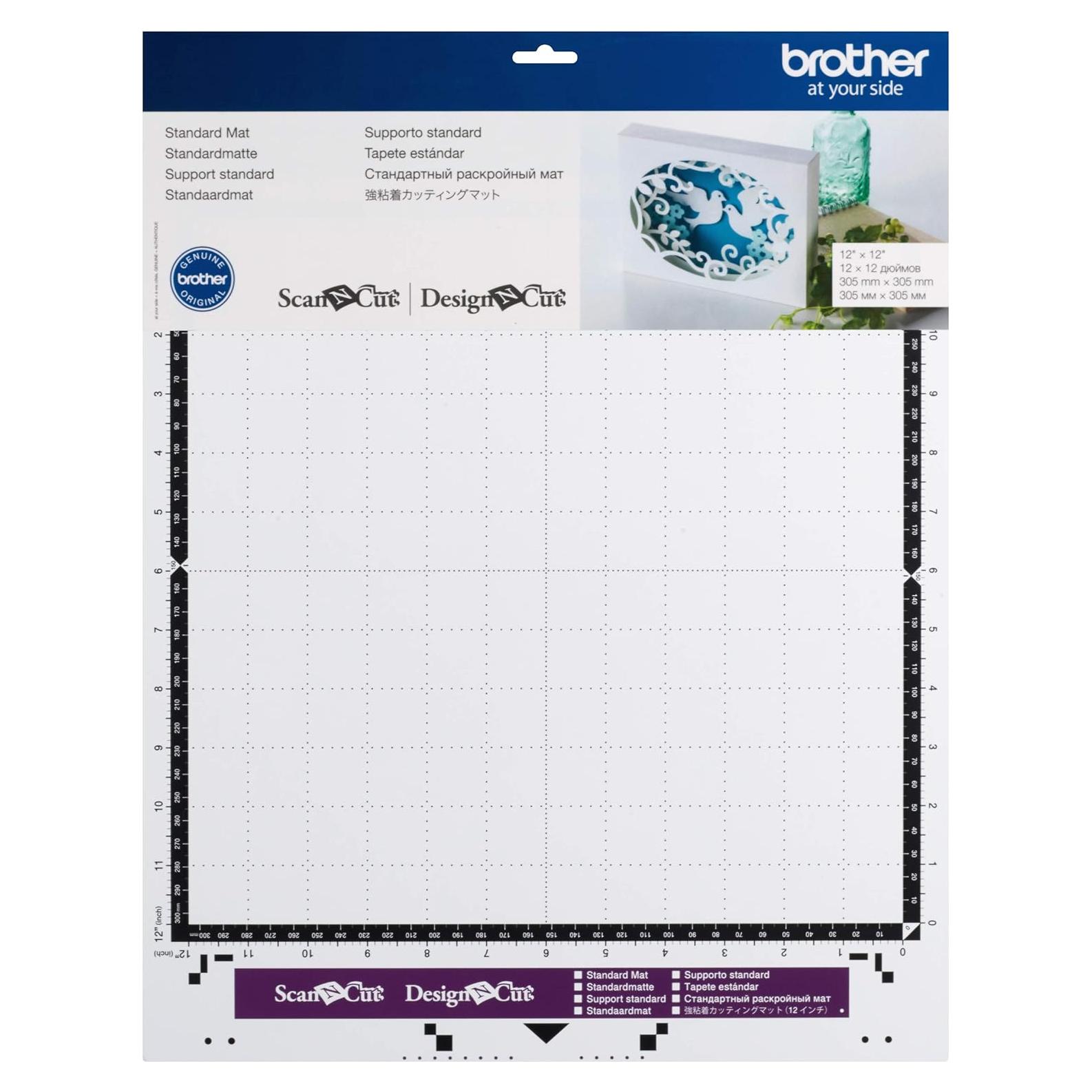 Alfombrilla de Corte Brother 12x12 CAMATSTD12 Adhesiva