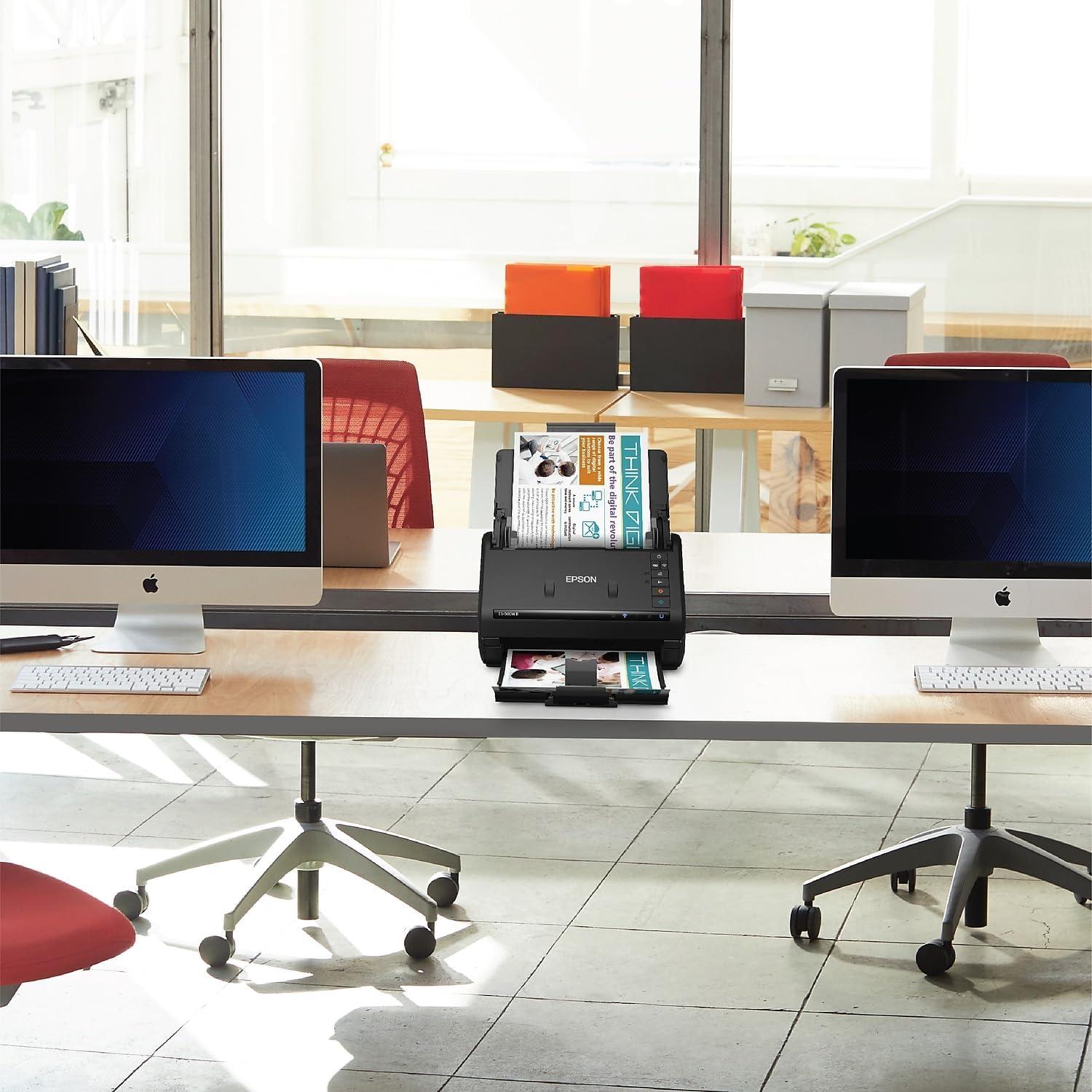 Escáner de Documentos Inalámbrico Epson WorkForce ES-500W II