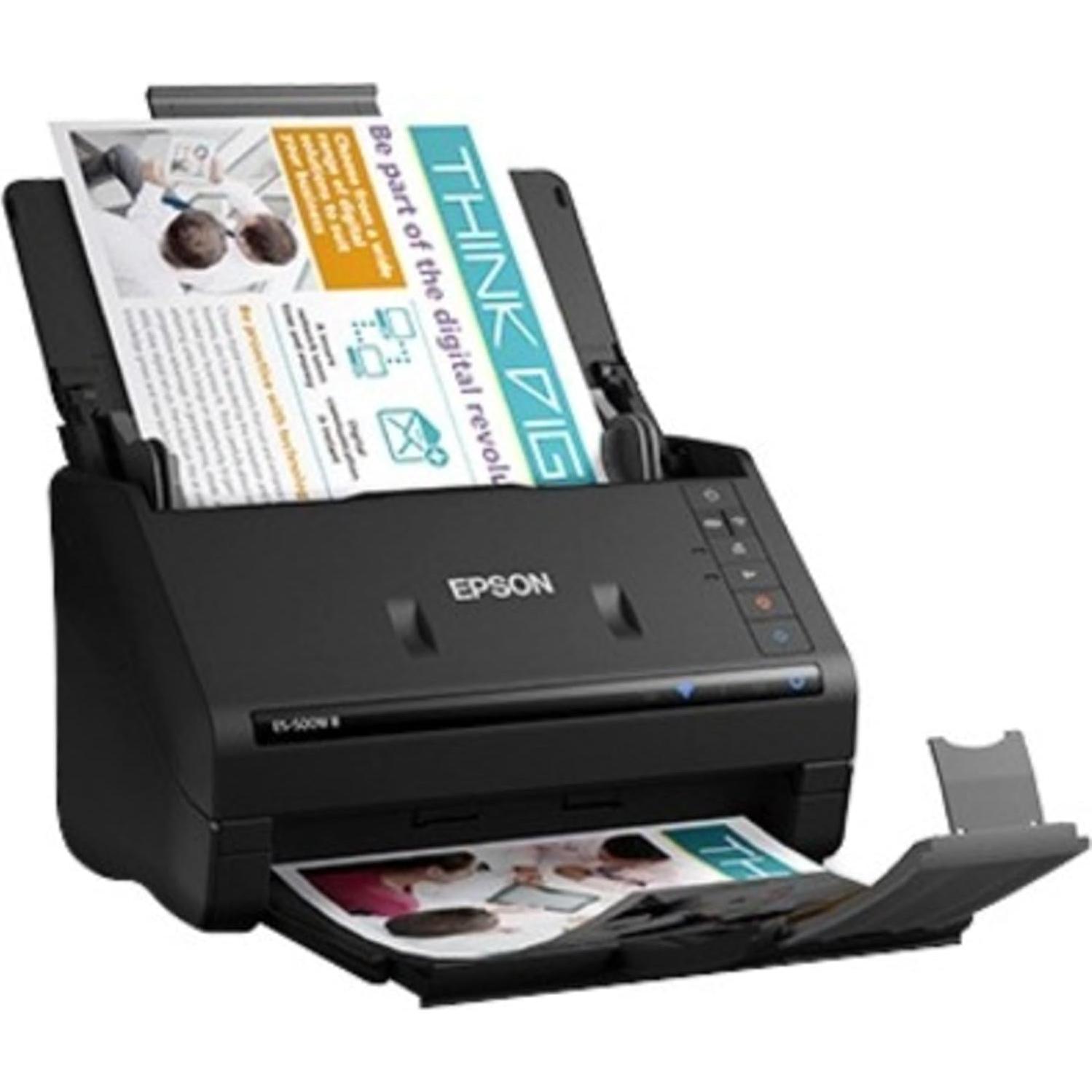 Escáner de Documentos Inalámbrico Epson WorkForce ES-500W II