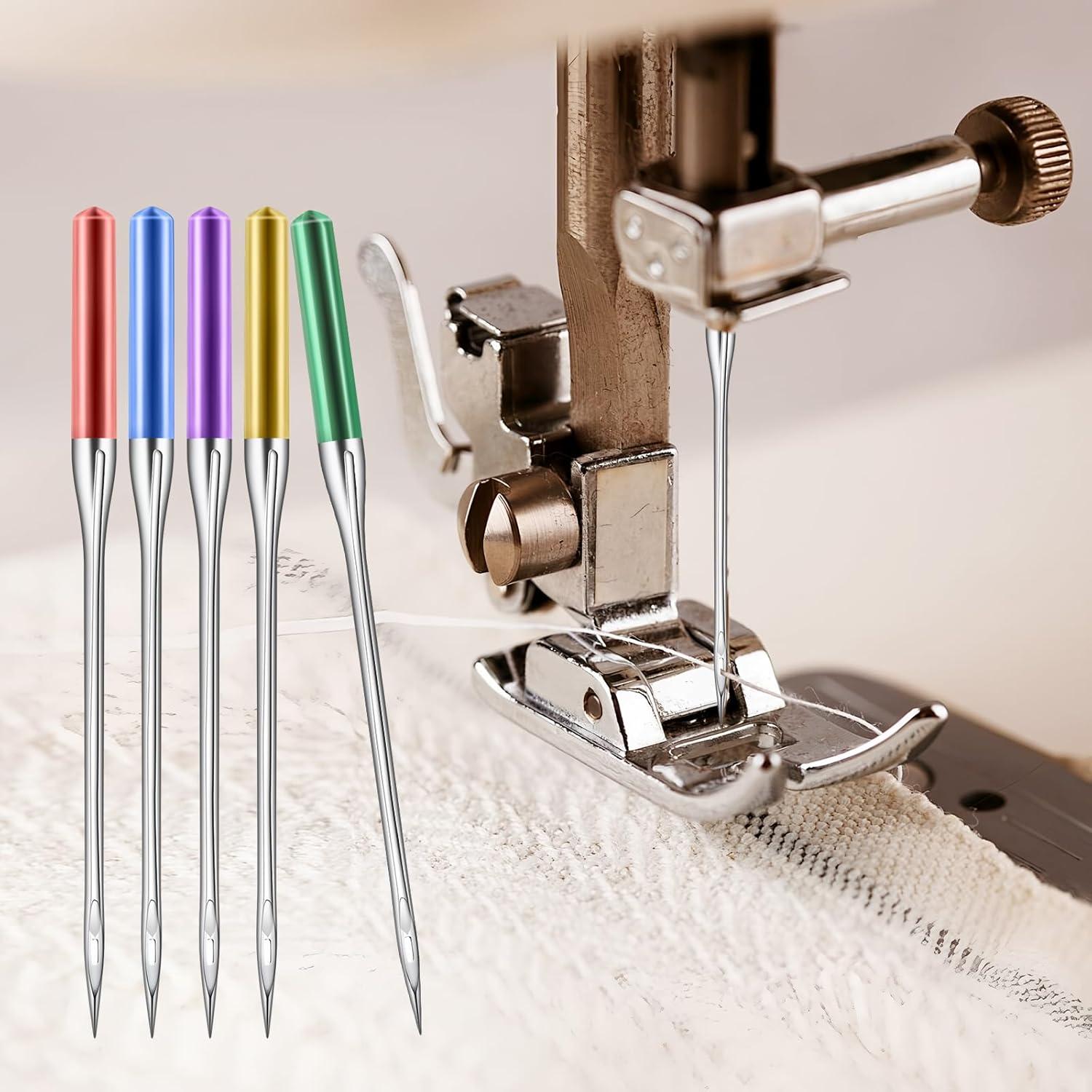 30 Agujas de Máquina de Coser Universales GAQWOK - Tamaños 9 a 18