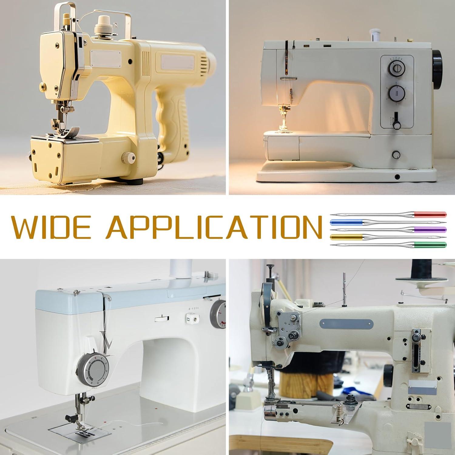 30 Agujas de Máquina de Coser Universales GAQWOK - Tamaños 9 a 18