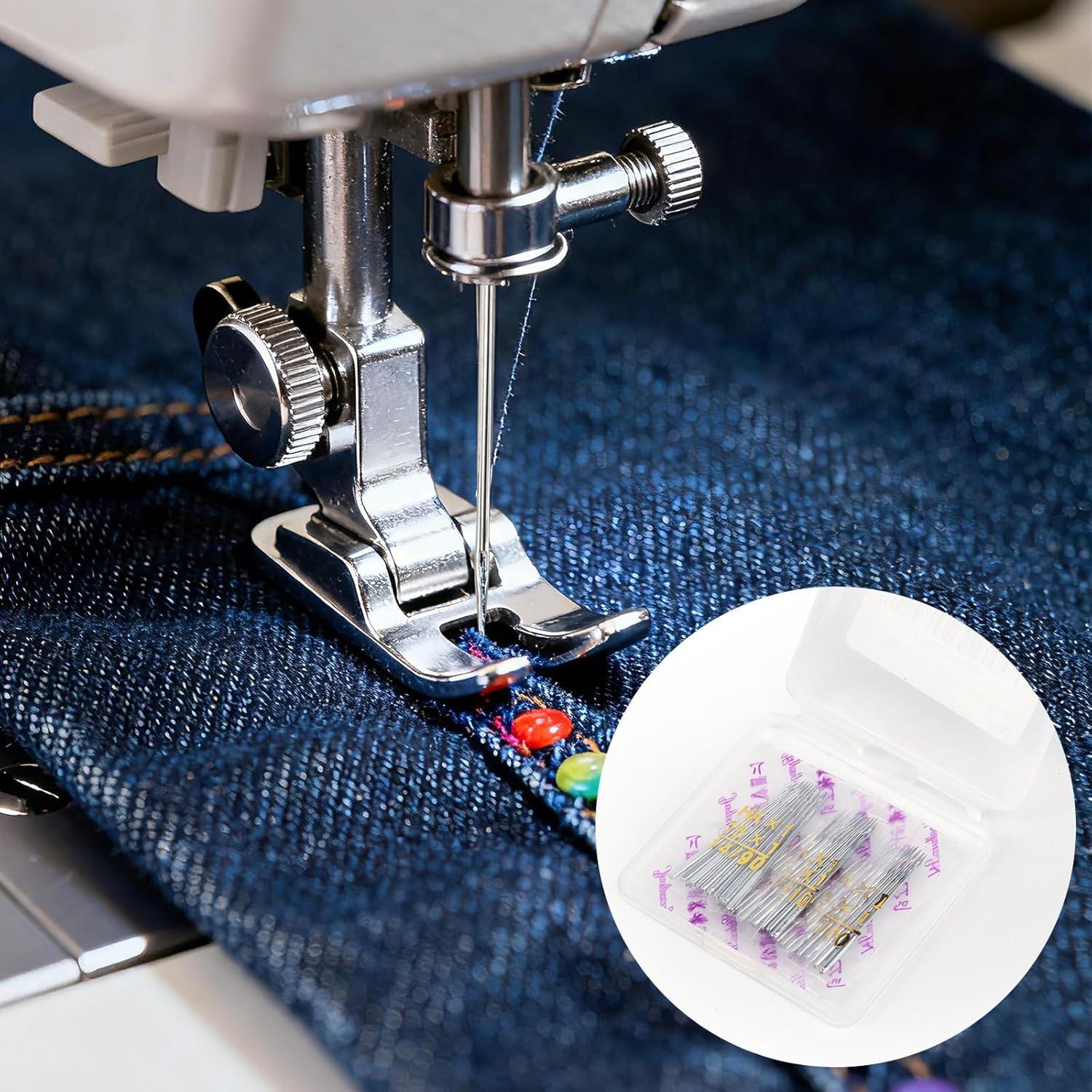 60 Agujas de Máquina de Coser Universales AUGHOA 80/12