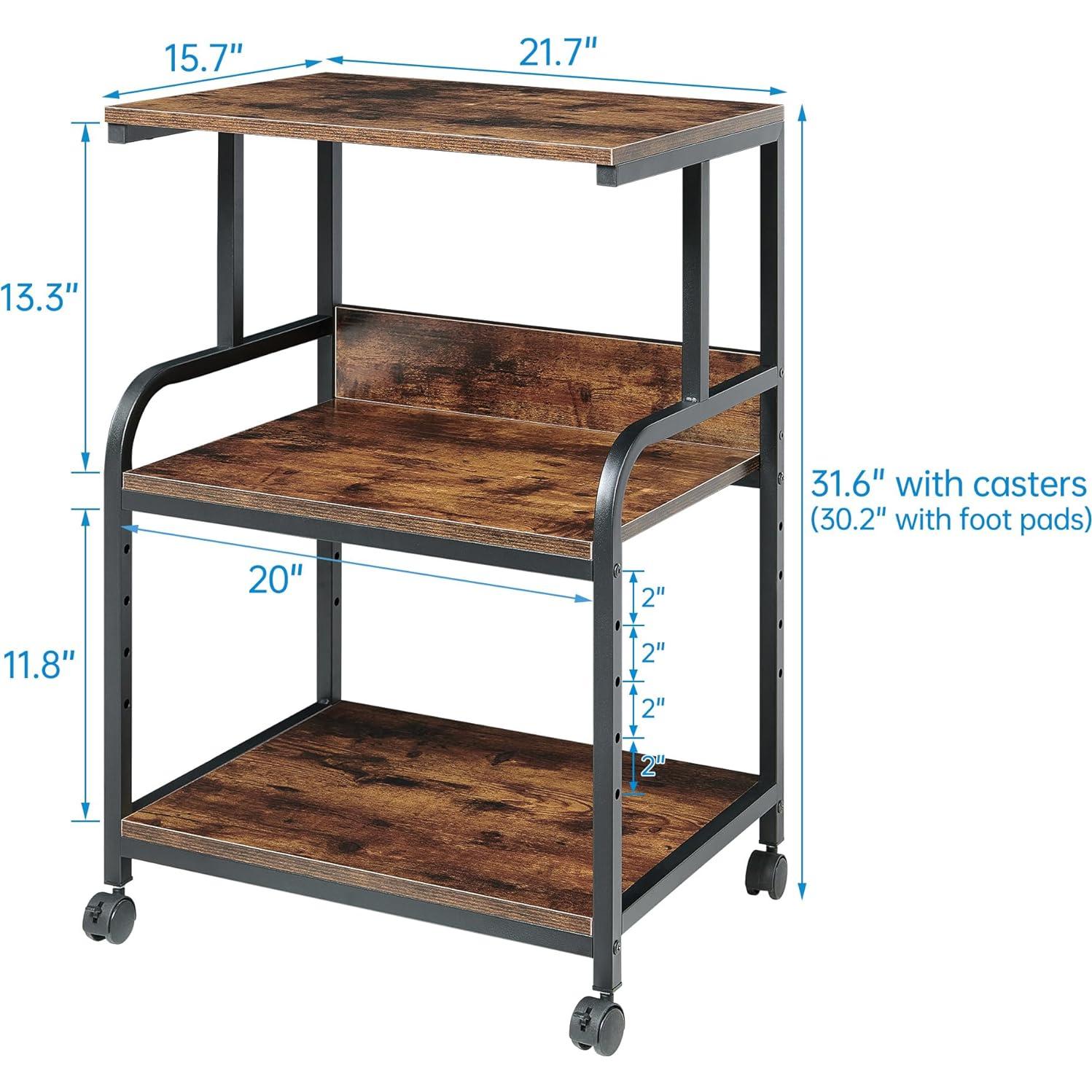 Soporte de Mesa para Impresora Fannova 3 Niveles Ajustable