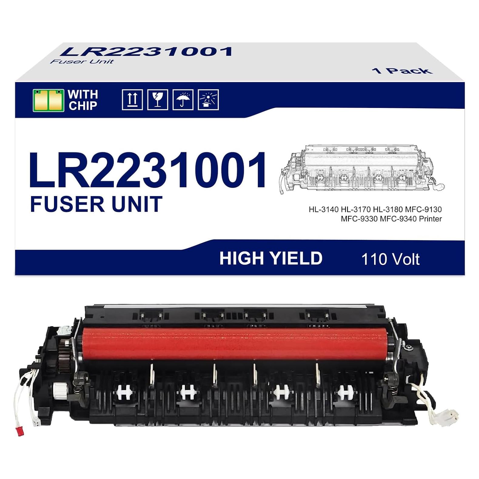 Unidad de Fusor Reemplazo BUEGOO para Brother HL-3140/3170/3180/MFC-9130/9330/9340
