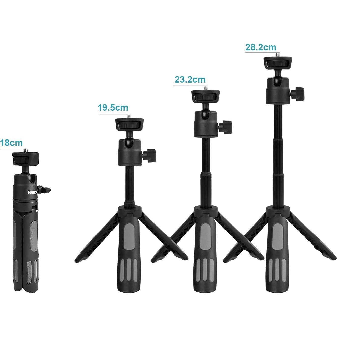 Trípode Mini Selfie Stick Ruittos 29.21 cm Ajustable