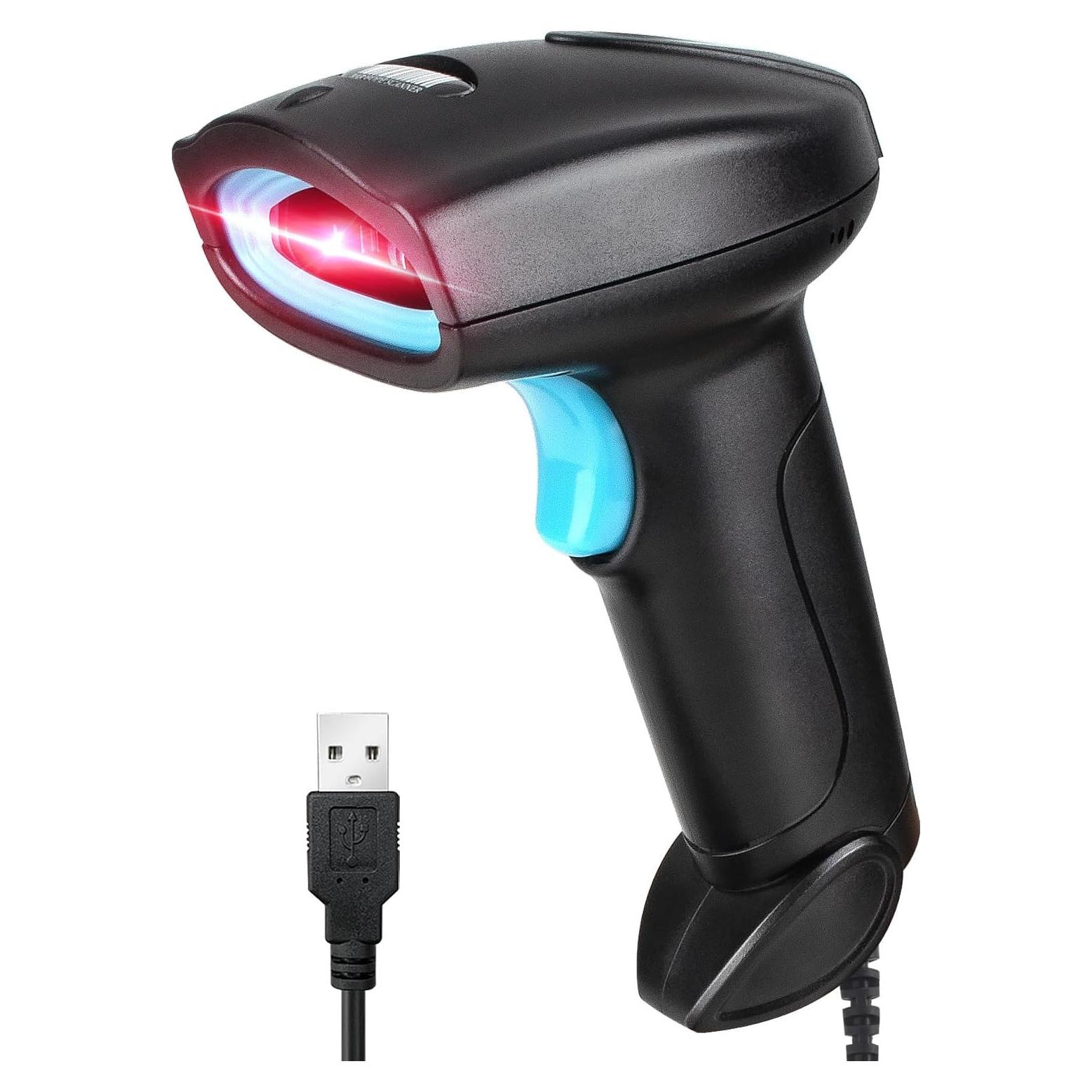 Escáner de Código de Barras USB 1D JIAN BOLAND U1C Negro