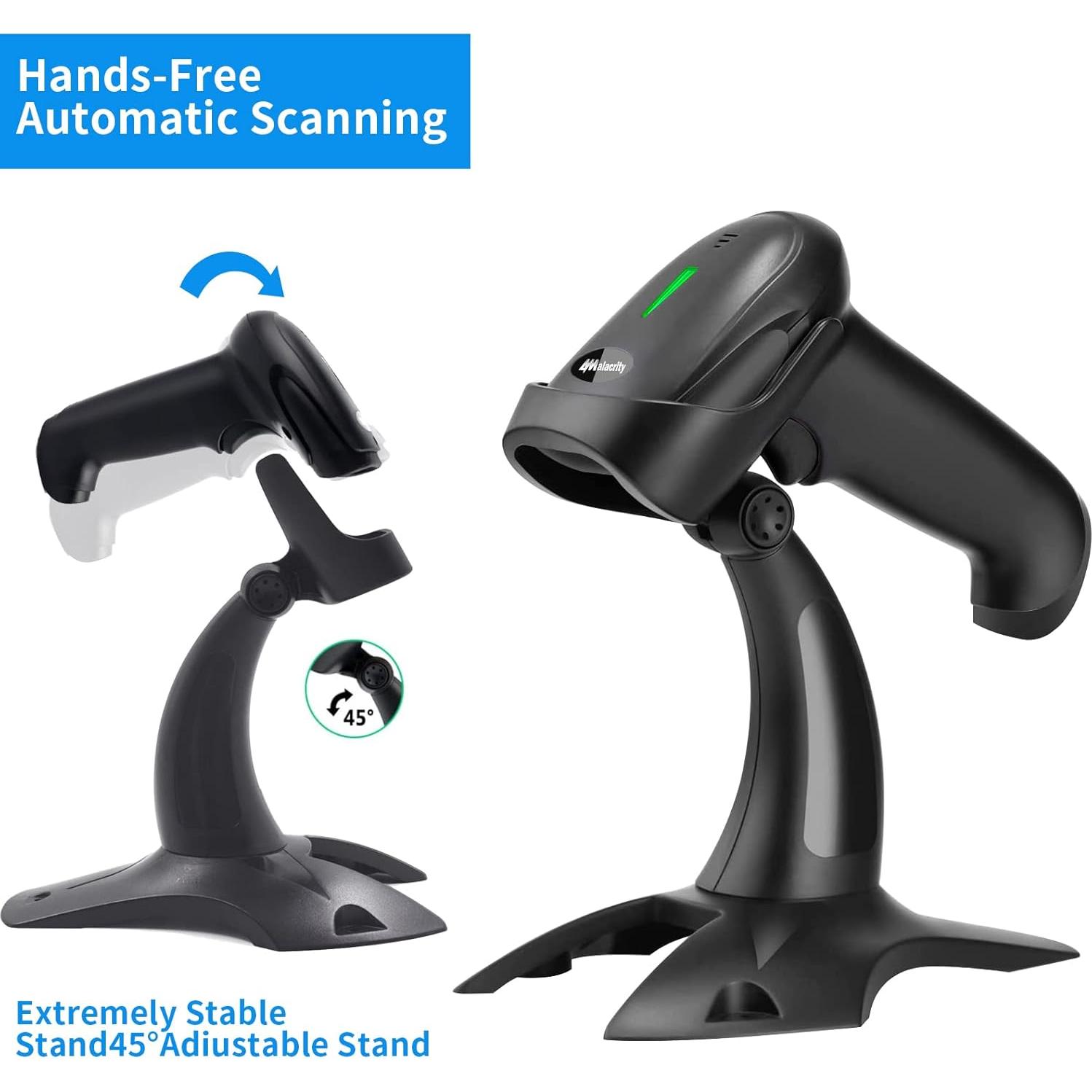 Escáner de Código de Barras Bluetooth 2D Alacrity NA-6706DB