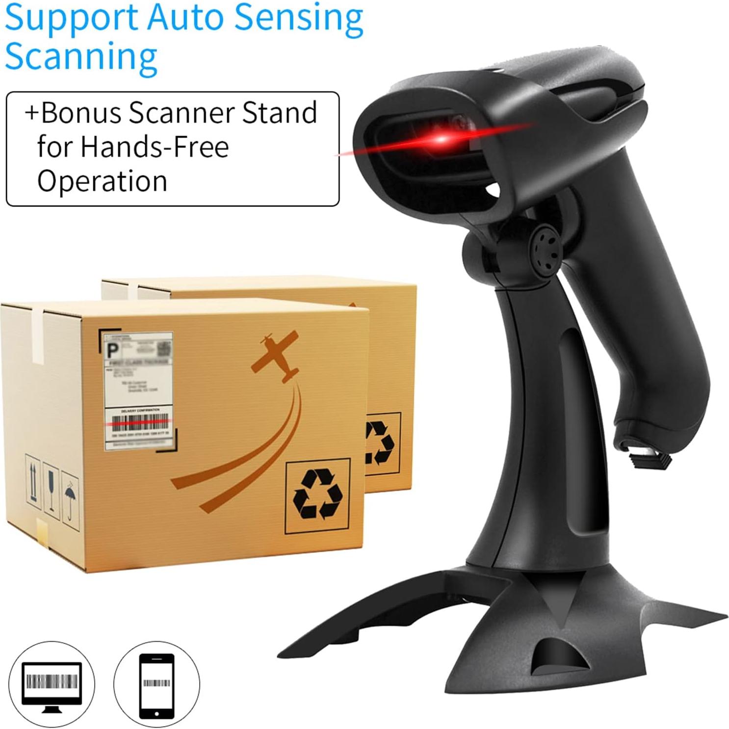 Escáner de Código de Barras Bluetooth 2D Alacrity NA-6706DB