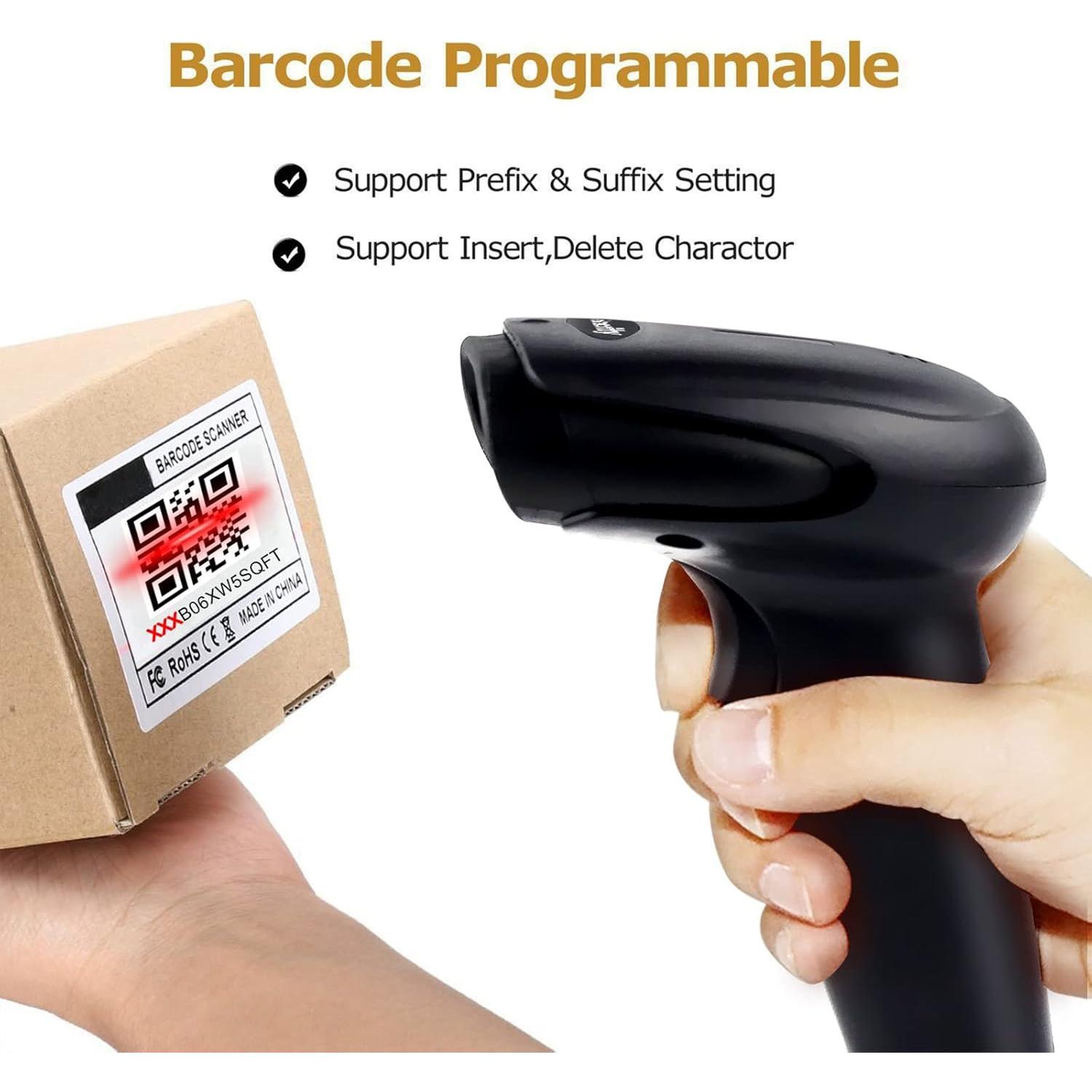 Escáner de Código de Barras Bluetooth 2D Alacrity NA-6706DB