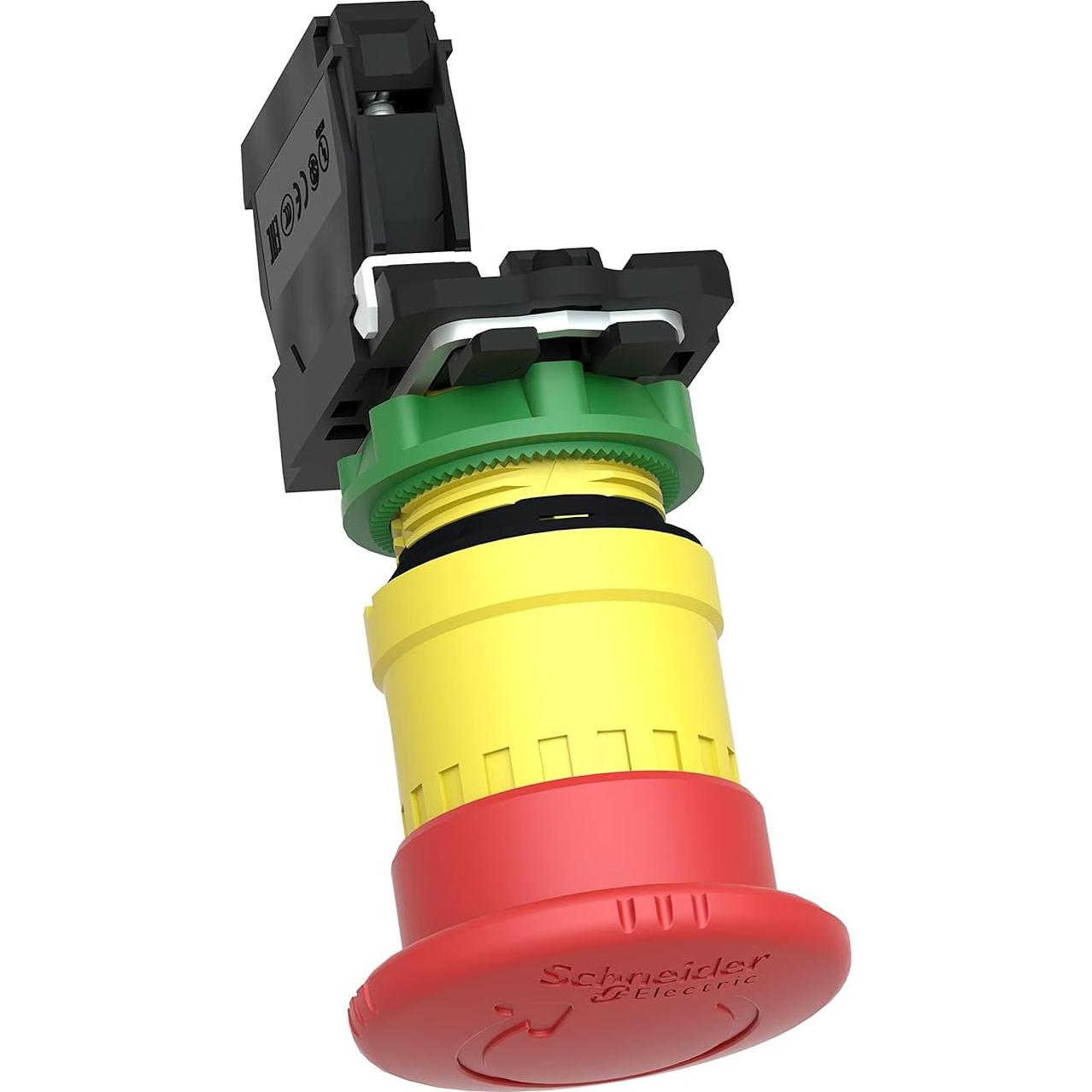 Botón de Parada de Emergencia Schneider Electric 22mm Rojo