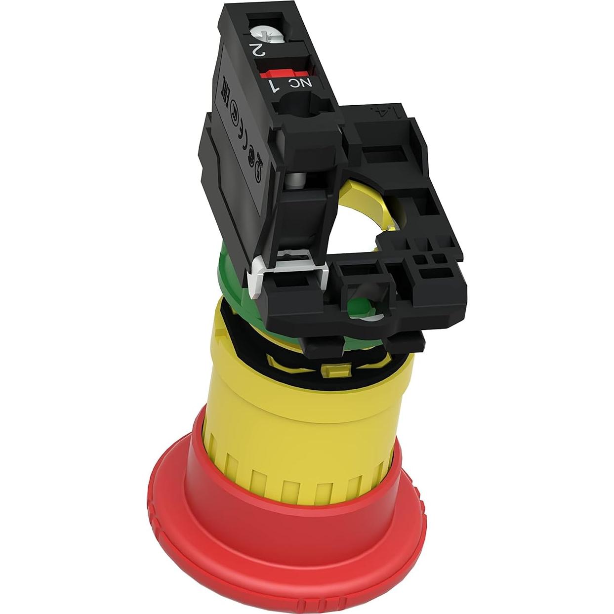 Botón de Parada de Emergencia Schneider Electric 22mm Rojo