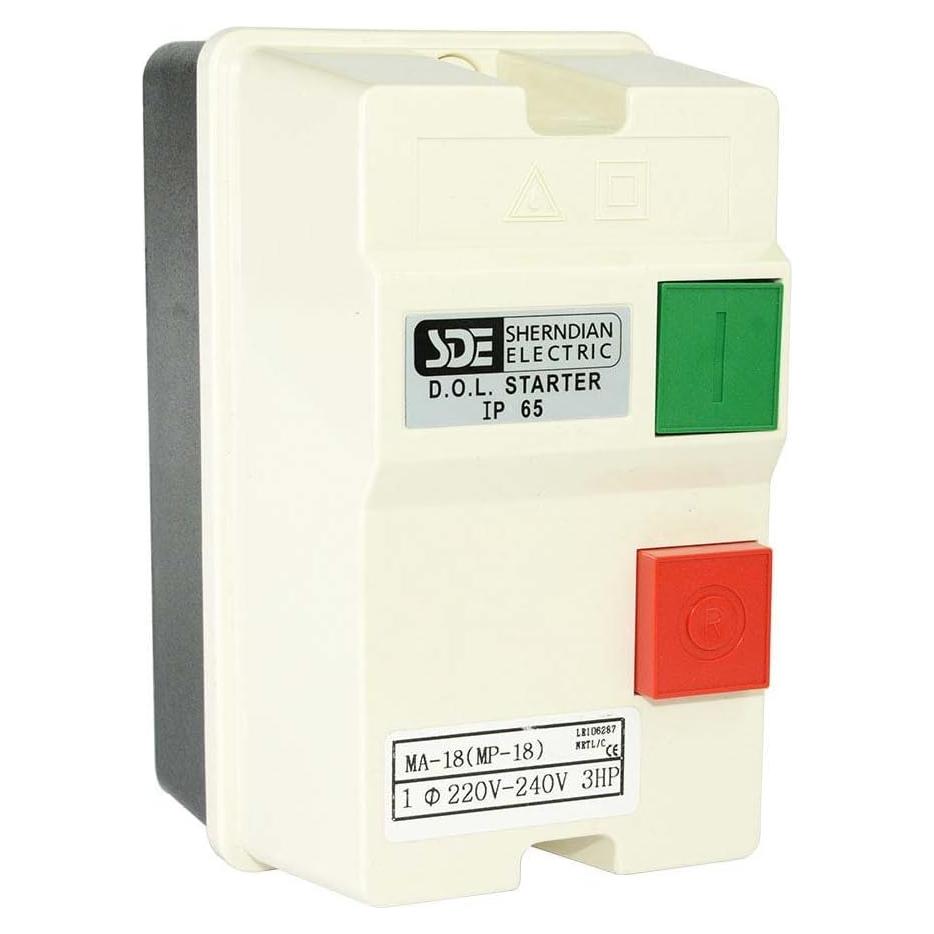 Interruptor Magnético Big Horn 18823 1-Fase 3-HP 220-240V