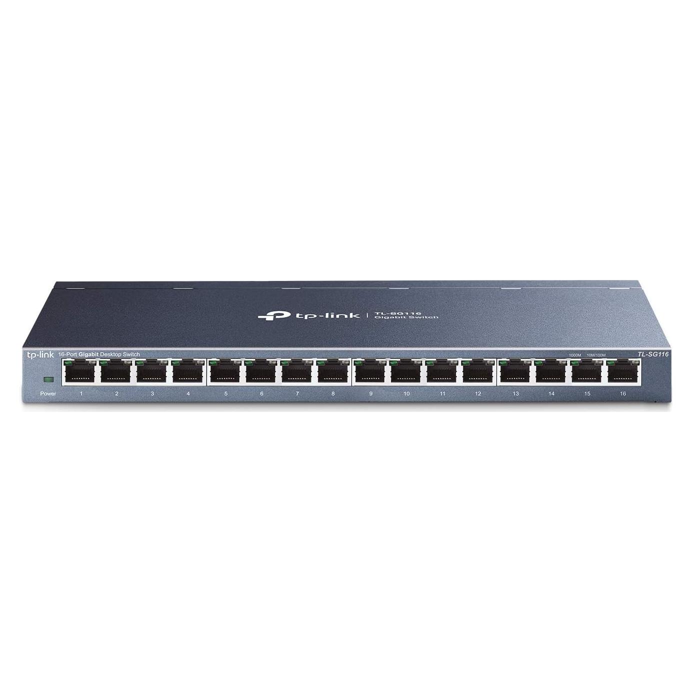 Conmutador Ethernet Gigabit TP-Link TL-SG116 16 Puertos