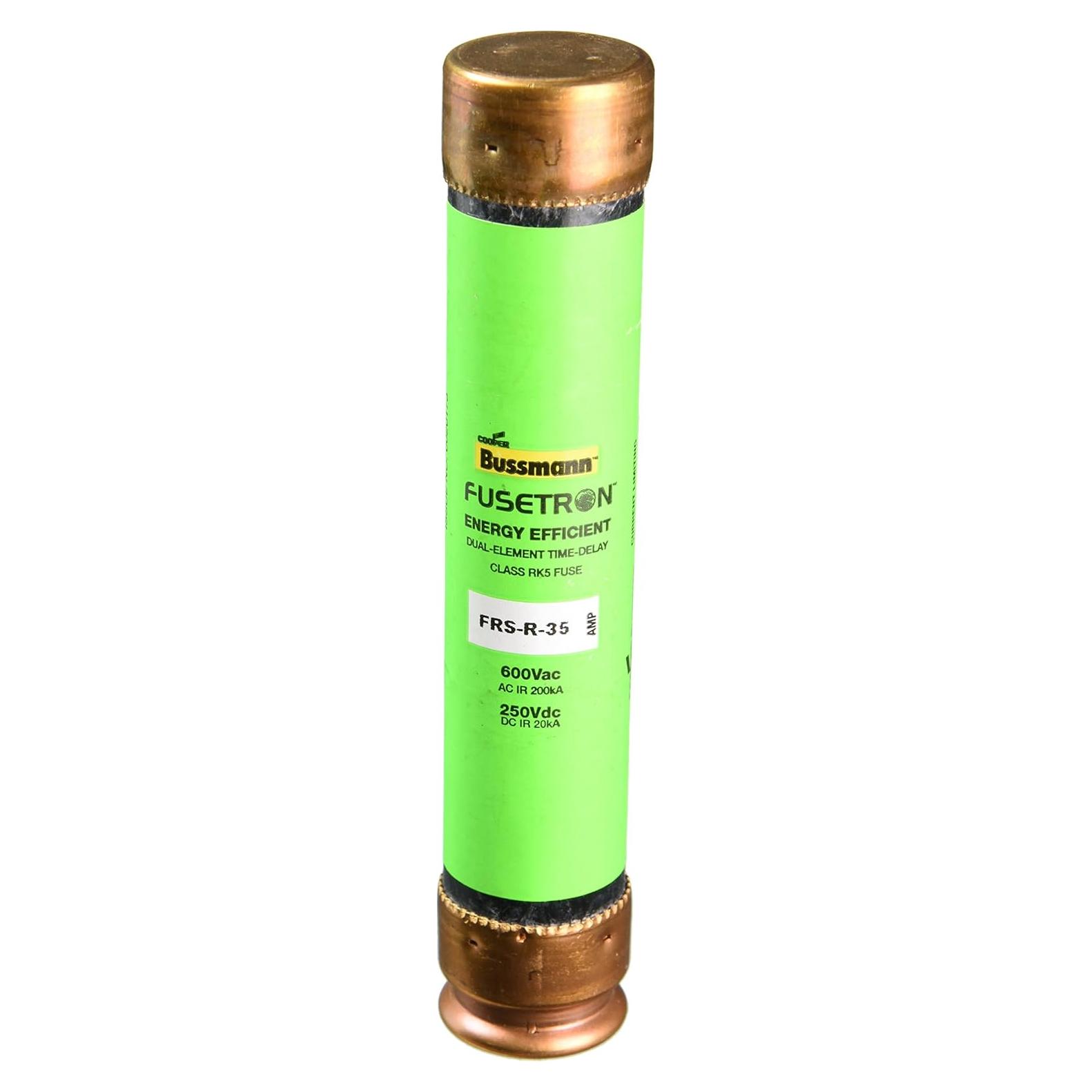 Fusible Bussmann FRS-R-35 Doble Elemento 35A 600Vac