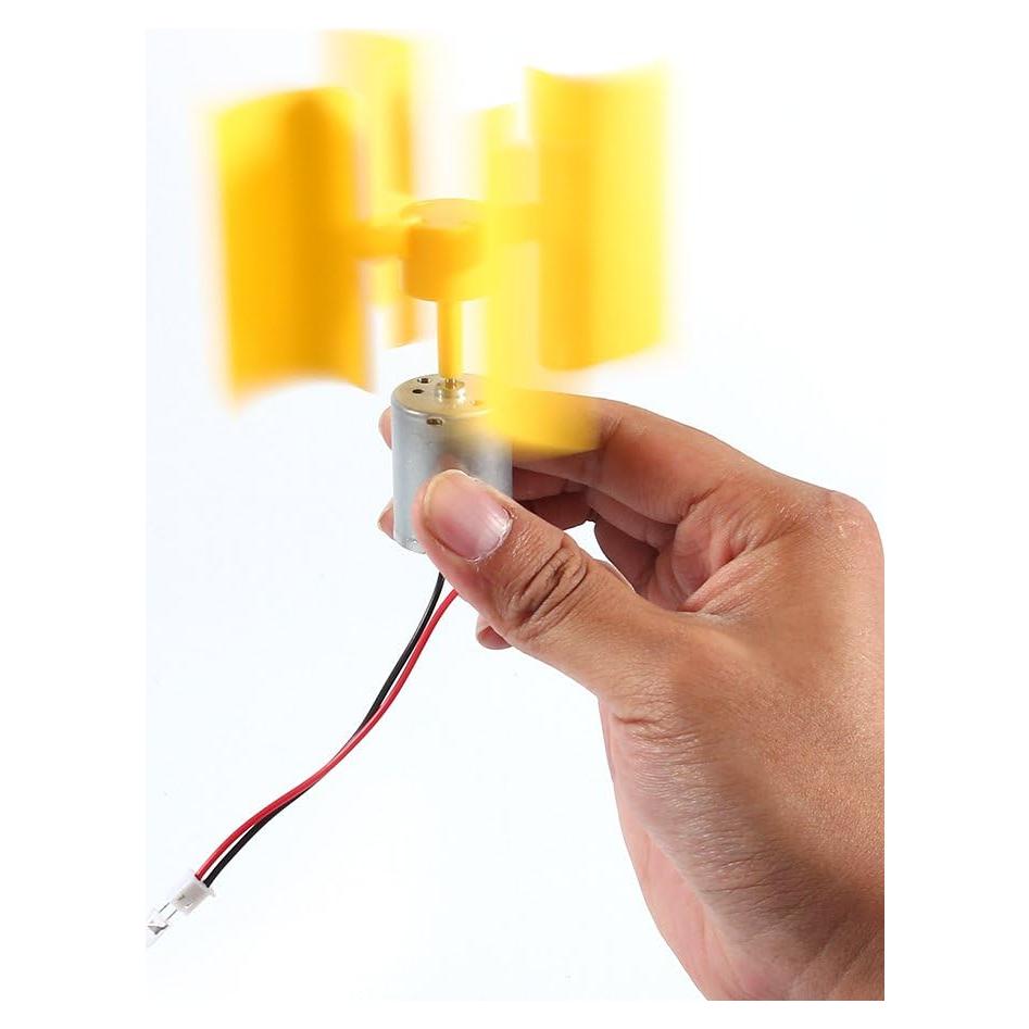 Generador Eólico Vertical Eatbuy 100mm para Educación Científica