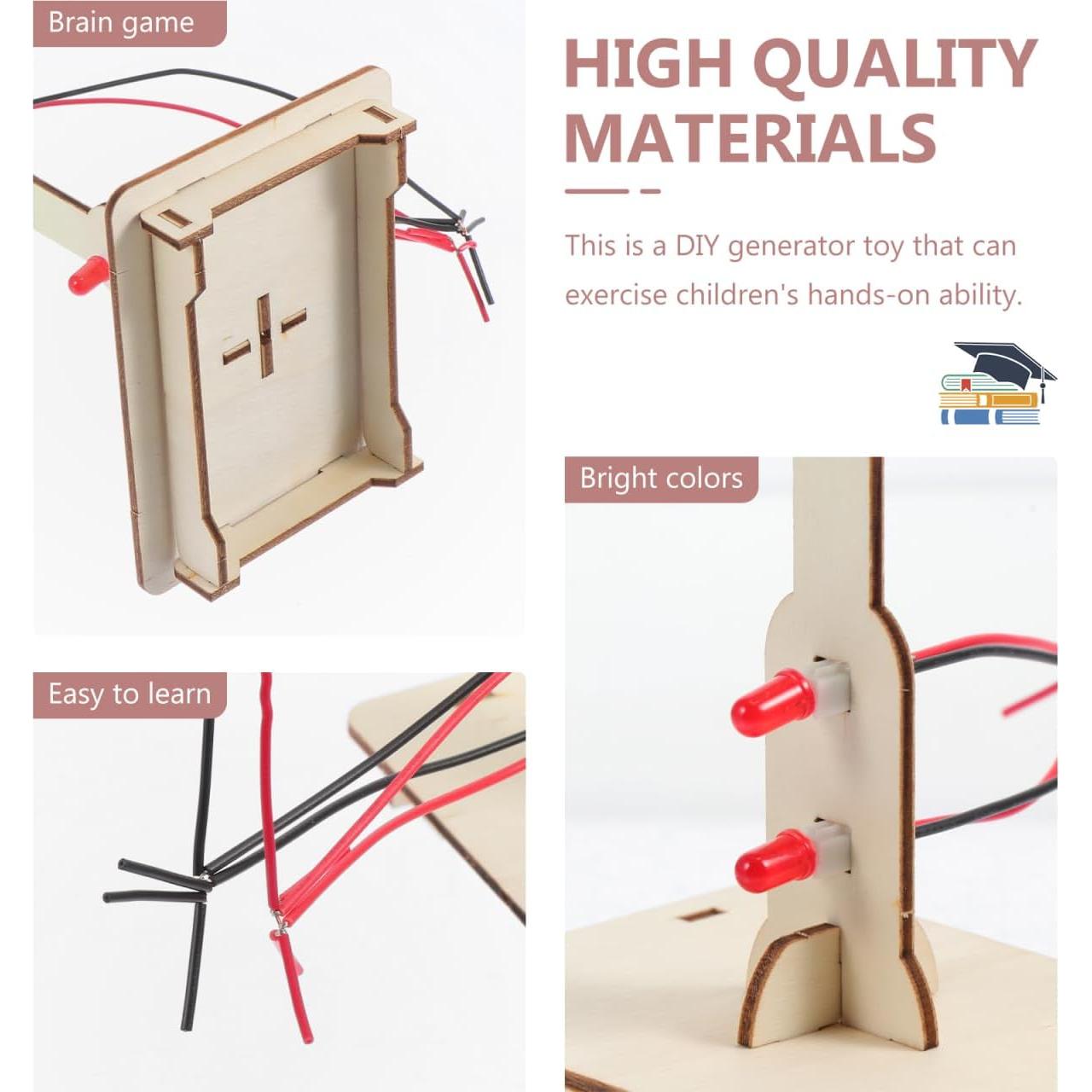 Kit Generador Eólico NUOBESTY - Juguete Educativo DIY para Niños