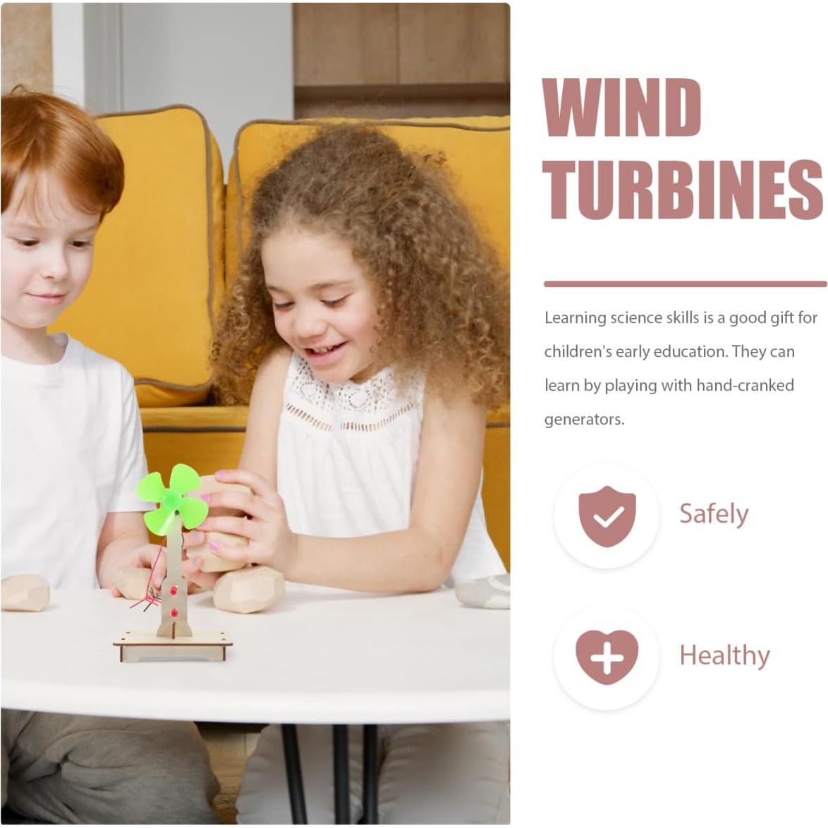 Kit Generador Eólico NUOBESTY - Juguete Educativo DIY para Niños