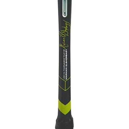 Raqueta de Squash Harrow Fury Negra/Amarilla 181g