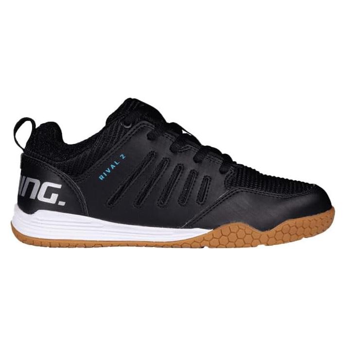 Zapatillas de Squash Indoor Salming Rival 2 Niño Negro 234g