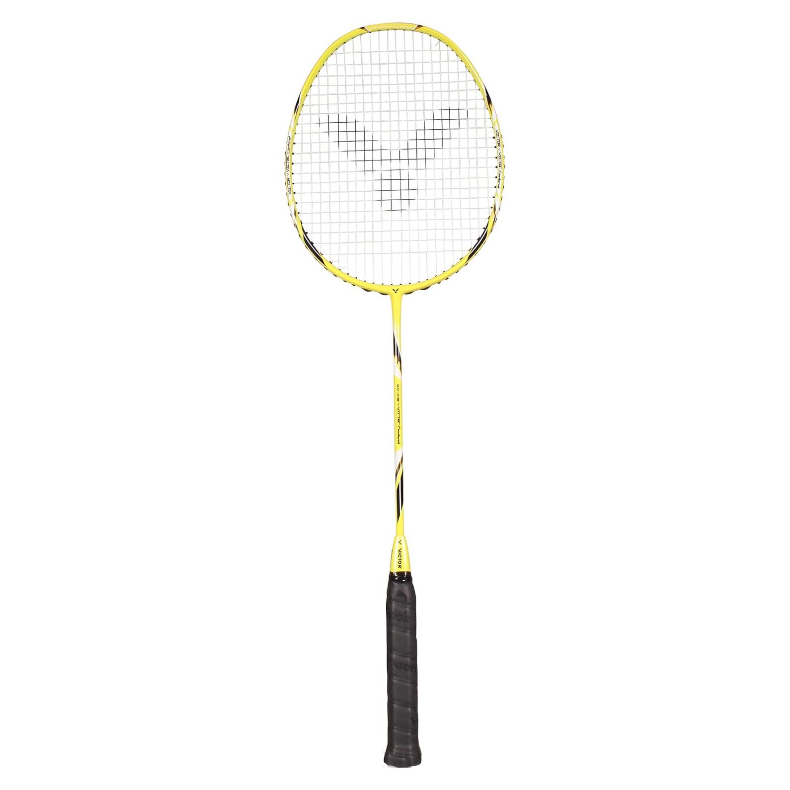 Raqueta de Bádminton Victor VICTEC Control Amarillo Plata 4 Grip