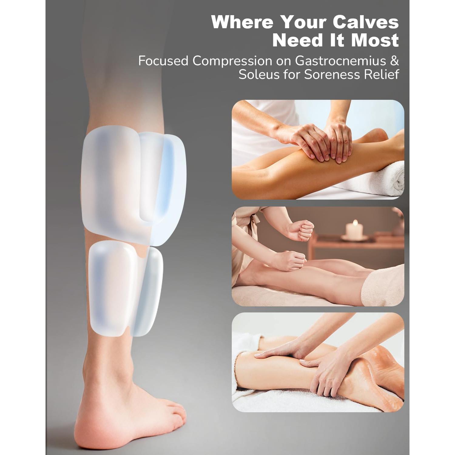 Masajeador de Pantorrillas JZBRAIN con Calor y Compresión