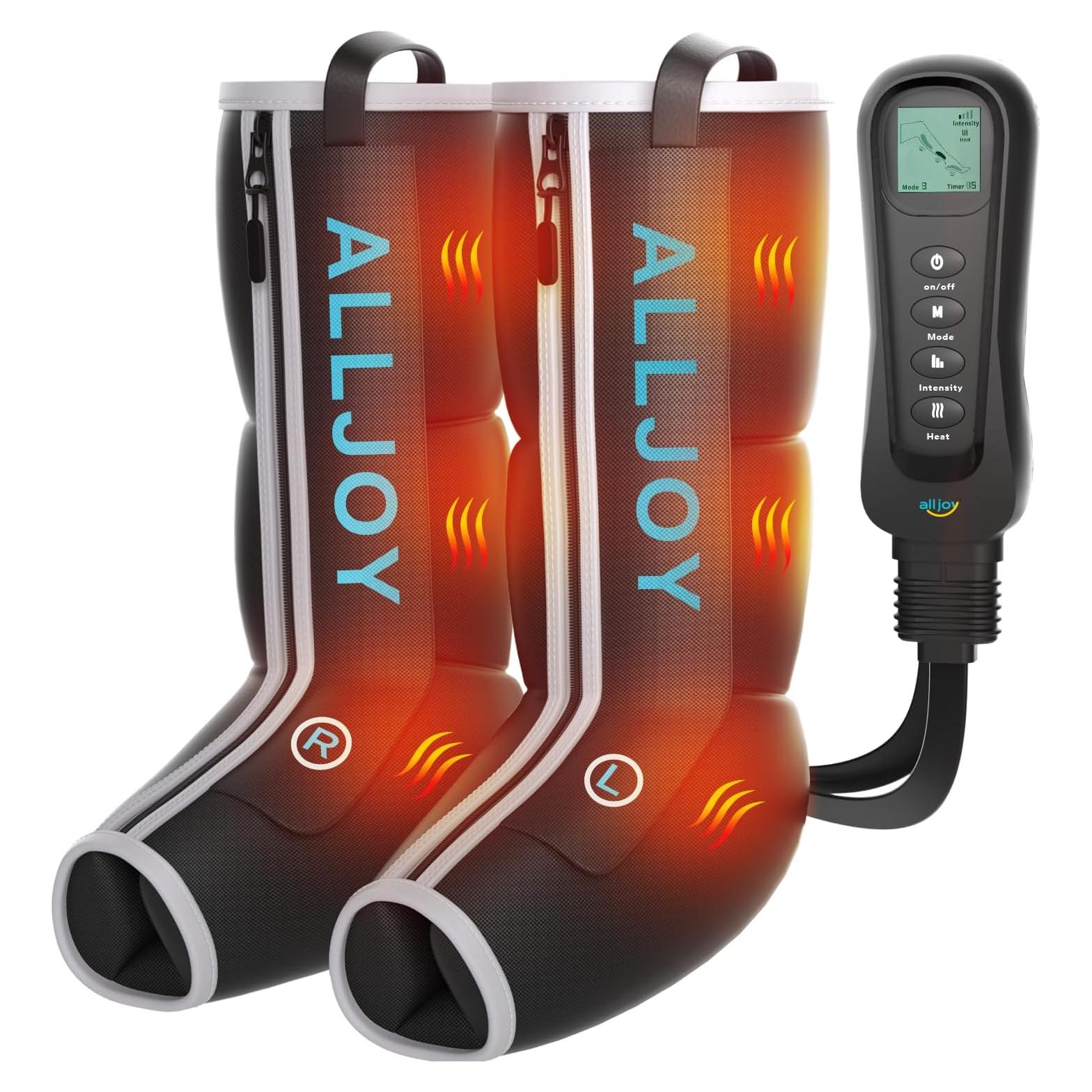 Masajeador de Piernas ALLJOY con Calor y Compresión 4 Modos