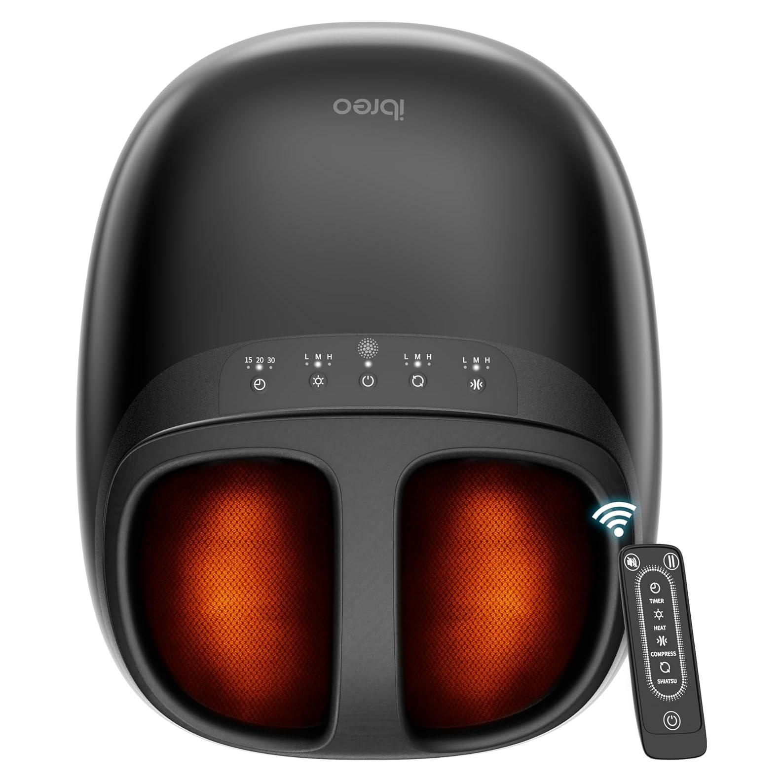 Máquina de Masaje para Pies Shiatsu Beirelaxed 3 Niveles Calor