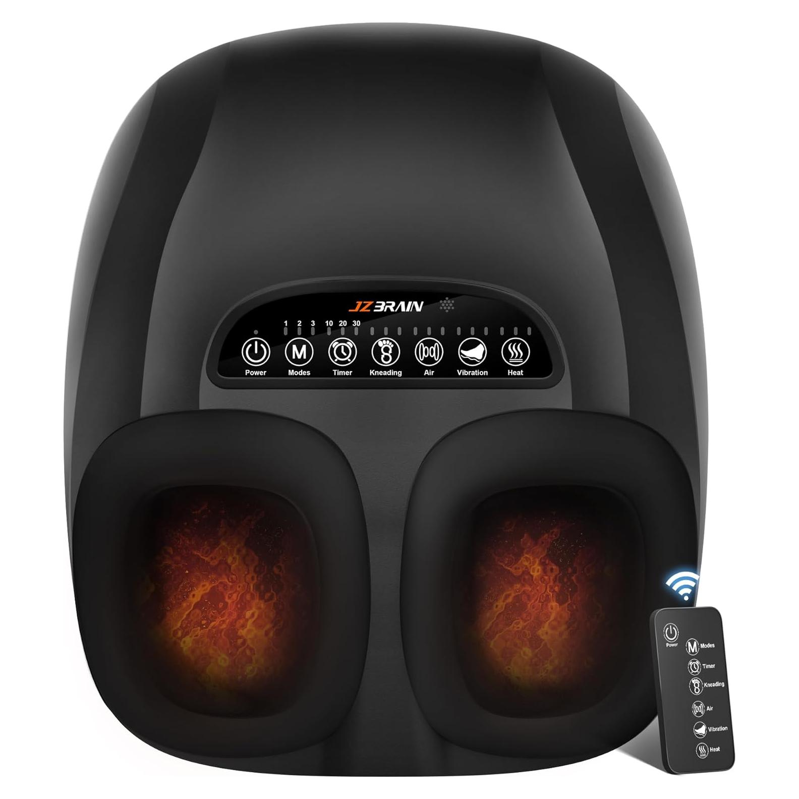 Masajeador de Pies Shiatsu JZBRAIN FE-5318 con Calor y Vibración