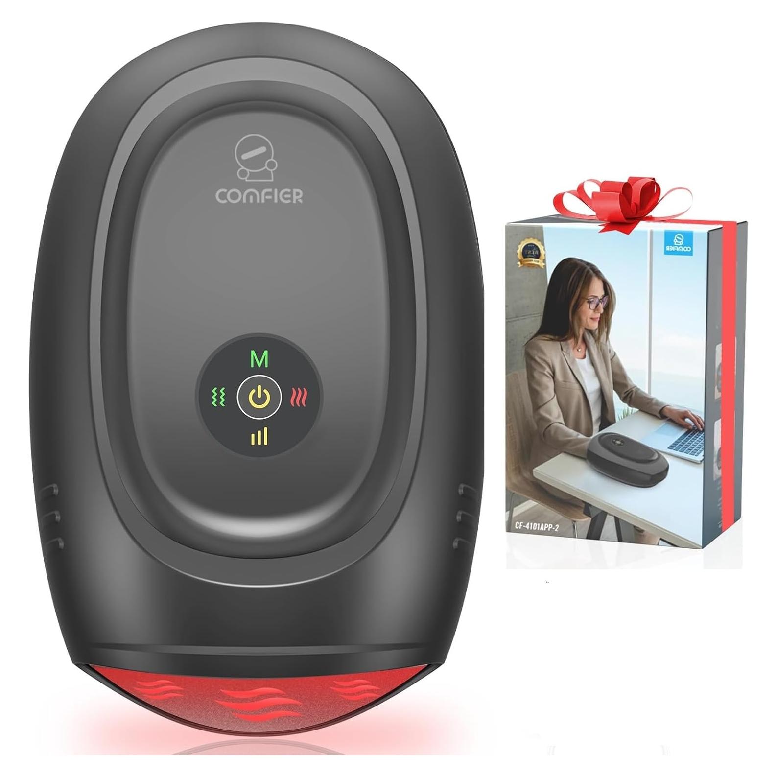 Masajeador de Manos Comfier con Calor y Compresión - Negro