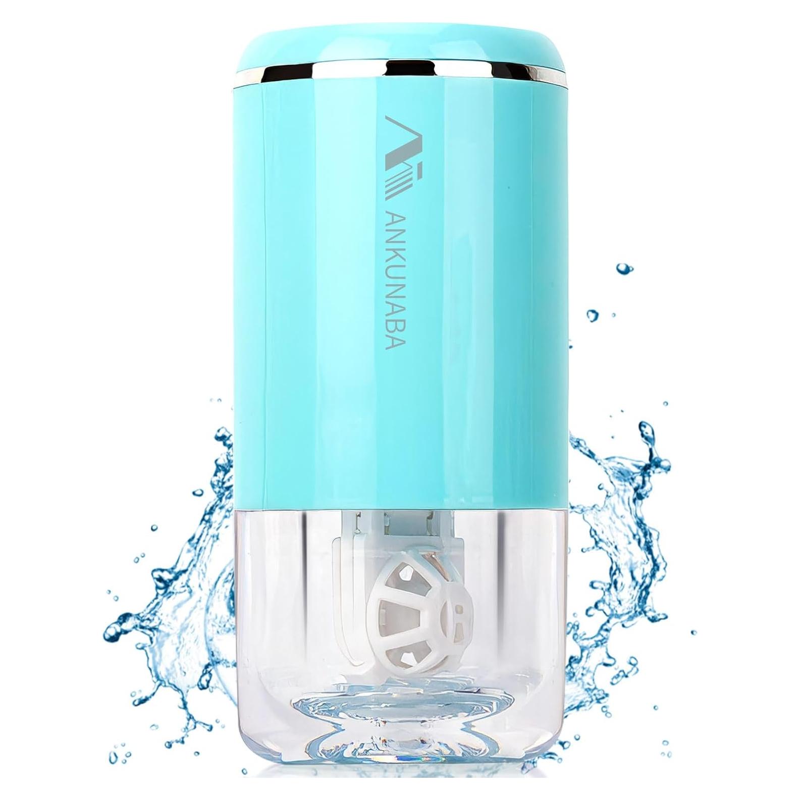 Limpiador de Lentes de Contacto ANKUNABA Portátil USB Azul