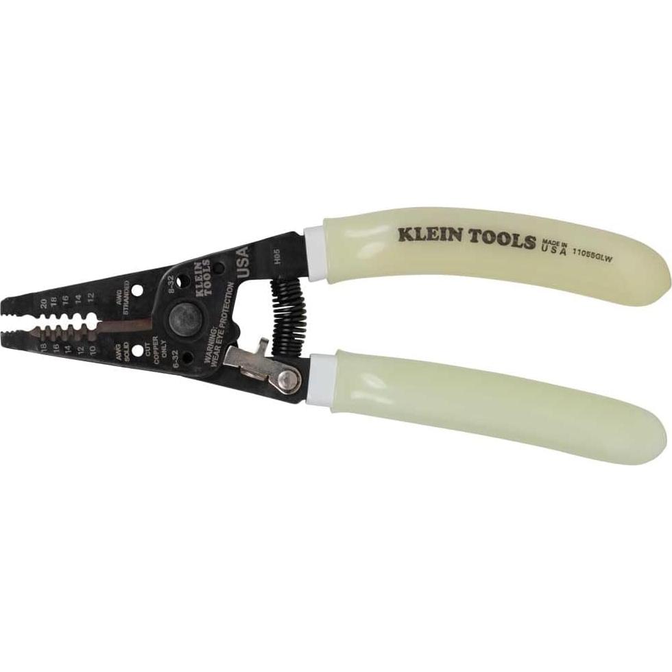 Pelacables y Cortador Klein Tools 11055GLW Hi-Viz 20.32 cm