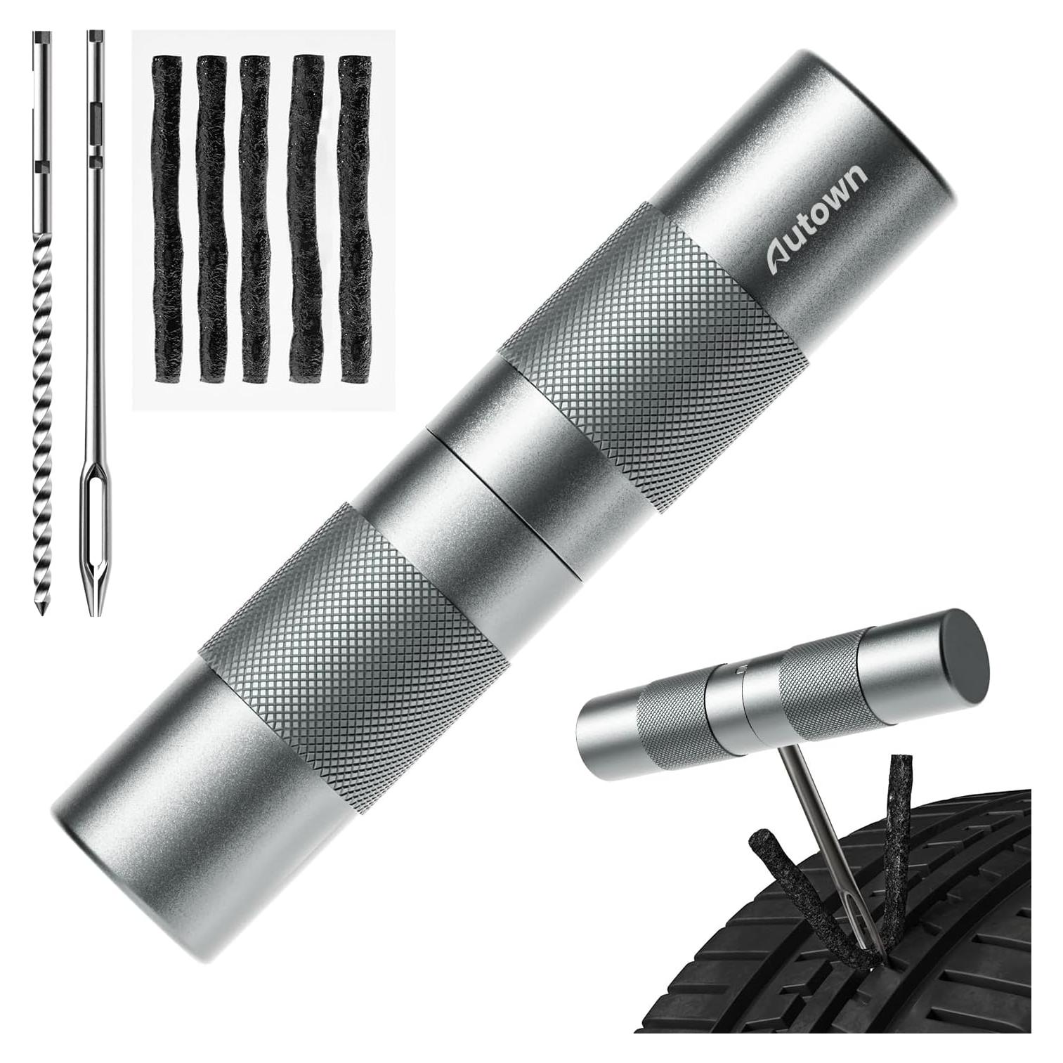 Kit de Reparación de Neumáticos Compacto AUTOWN CTRT36 68 Piezas