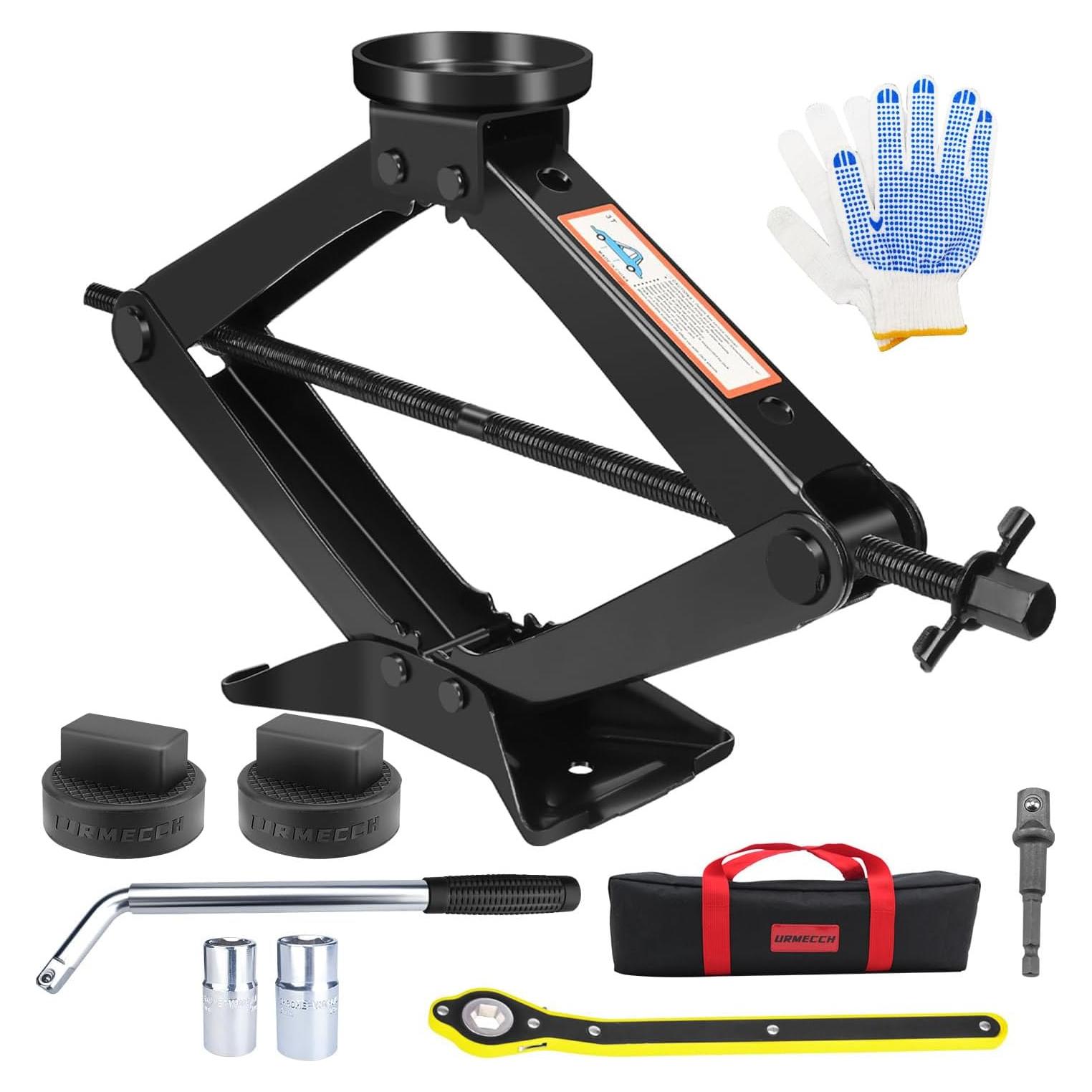 Kit de Gato de Tijera URMECCH 3T para Mercedes con Herramientas