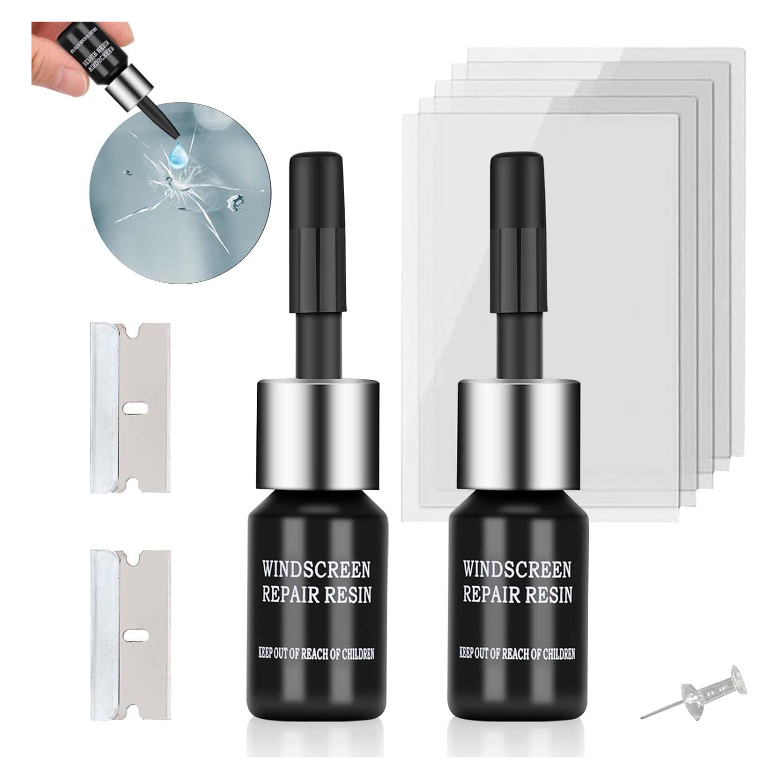 Kit de Reparación de Parabrisas Kunsia 31 ml - Chips y Grietas