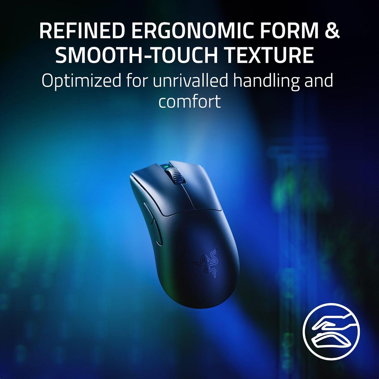 Razer DeathAdder V3 Pro Ratón Gaming Inalámbrico 63g