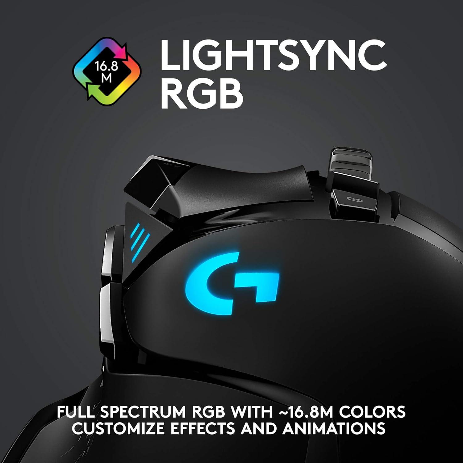 Ratón Inalámbrico para Juegos Logitech G502 Lightspeed - Negro