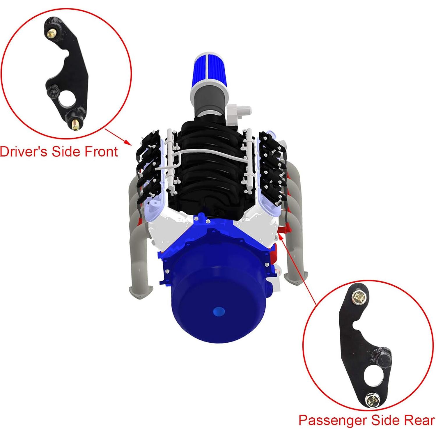 Kit de reparación tornillos colector escape 3mirrors LS 4.8-6.2L