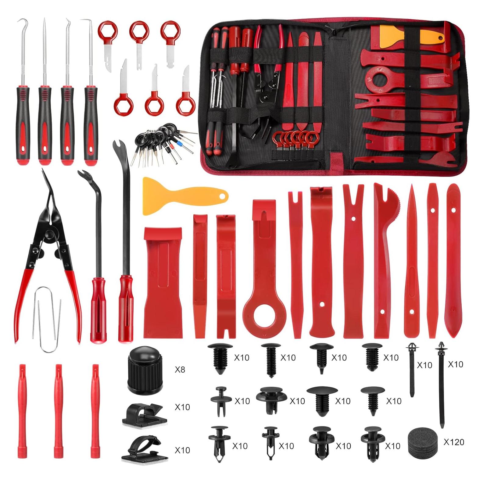 Kit de herramientas de extracción de molduras 330 piezas Hochferr