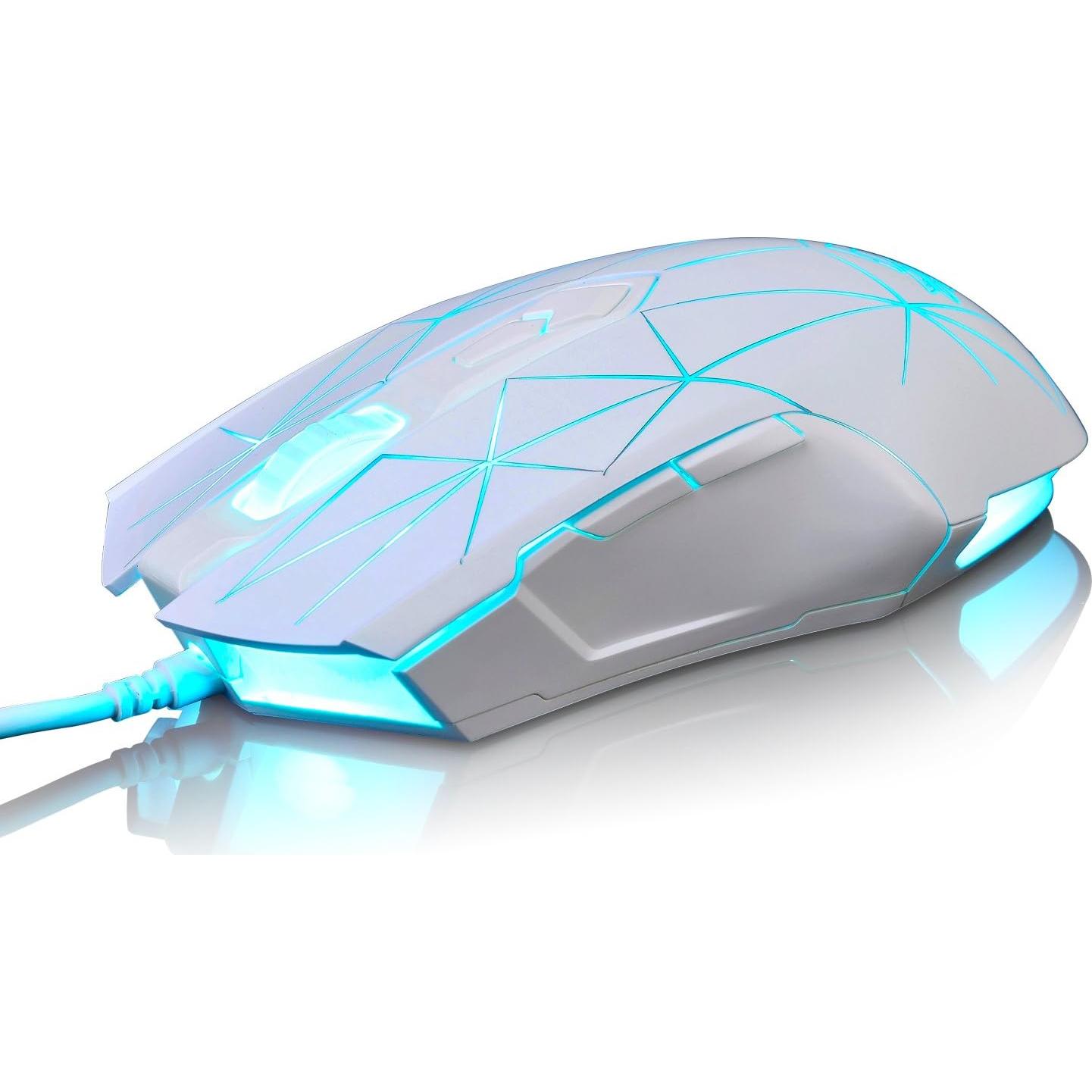 Raton Gamer FIRSTBLOOD AJ52 RGB 7 Botones Ergonomico USB