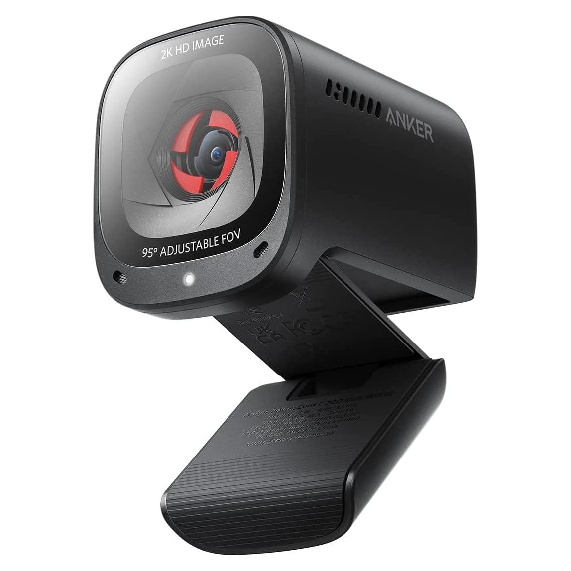 Cámara Web Anker PowerConf C200 2K con Micrófonos AI