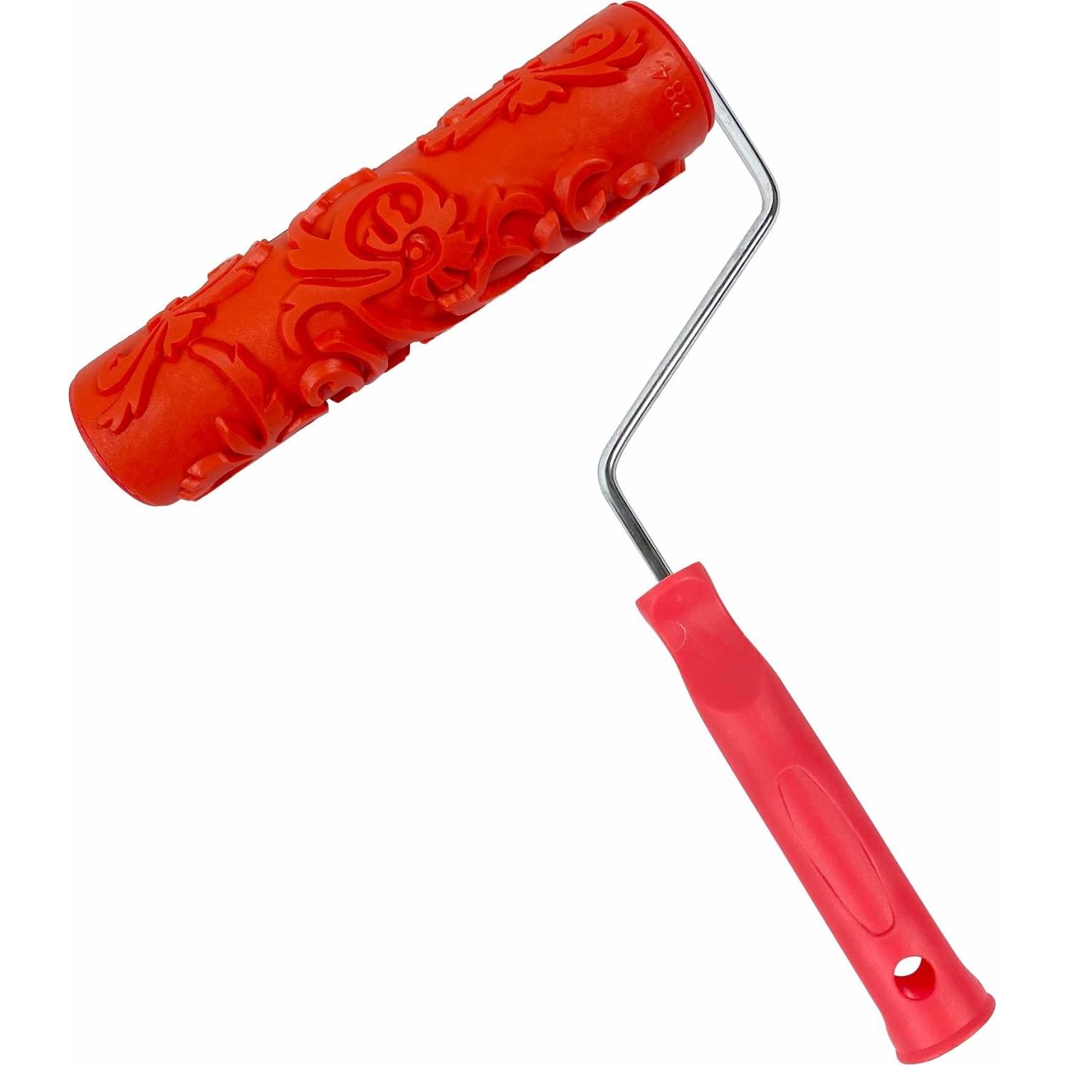 Rodillo de pintura decorativo Hanroy 7" goma textura ladrillo