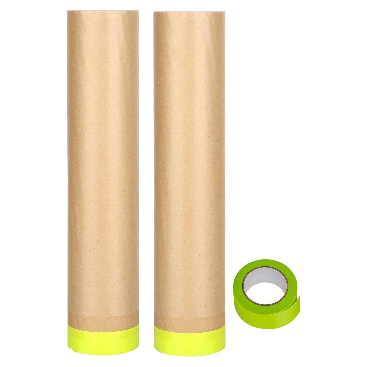 Papel de Enmascarar Pre-Adhesivo 24" x 15.24m Yudahgan