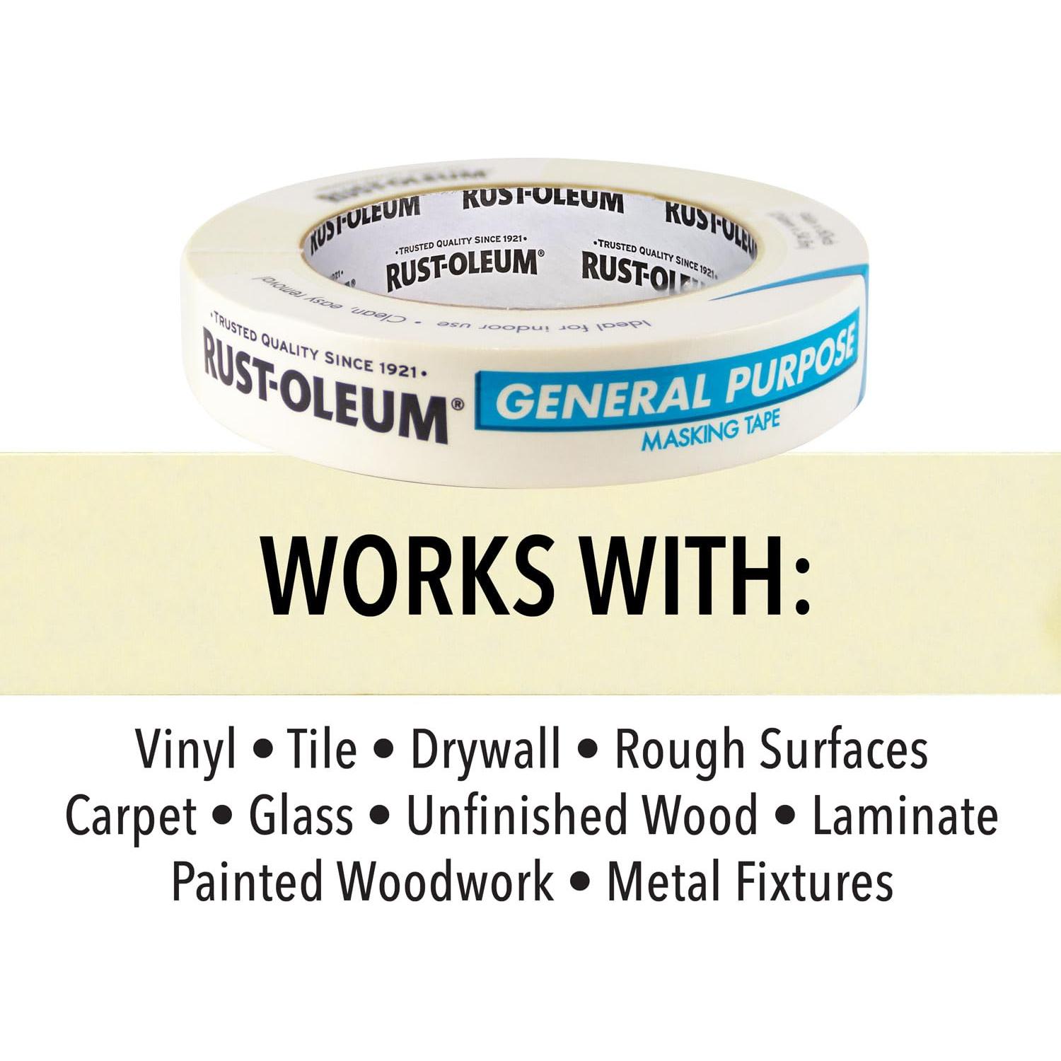 Cinta de Enmascarar Multi-Superficie Rust-Oleum 2.39 cm x 54.86 m