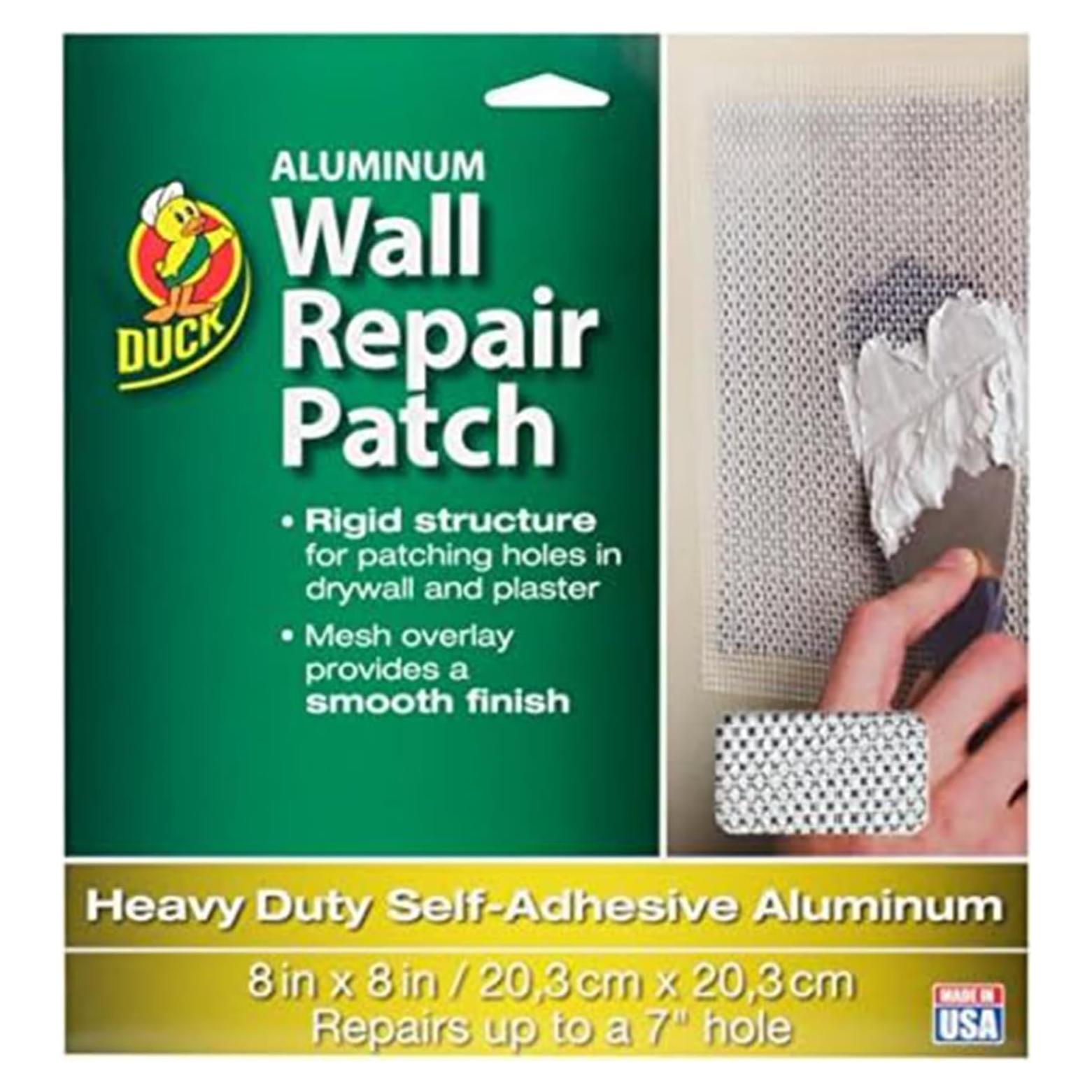 Parche de Reparación de Pared Duck Brand 20x20 cm Blanco