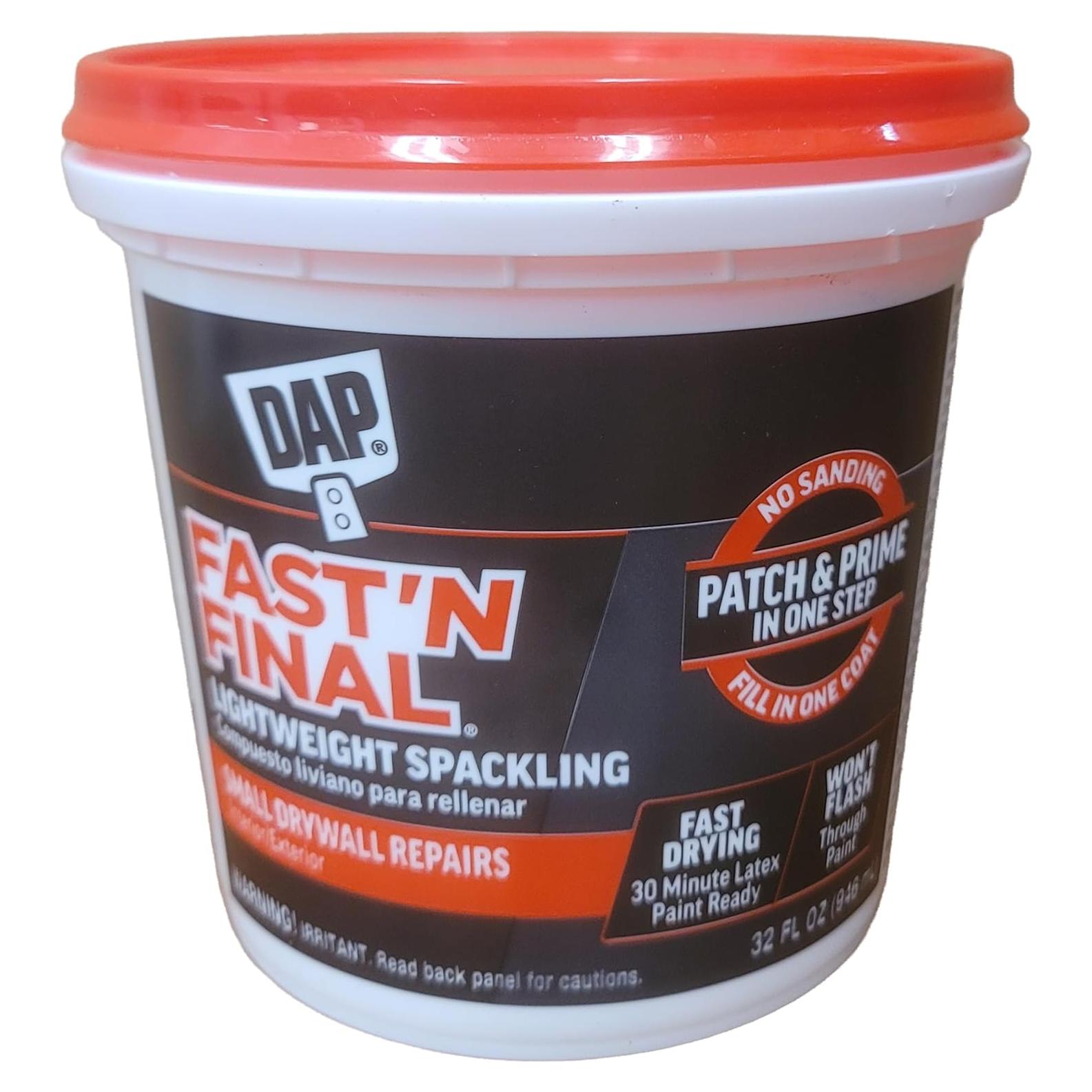 DAP Rápido y Final Compuesto de Relleno Ligero 32 oz Blanco