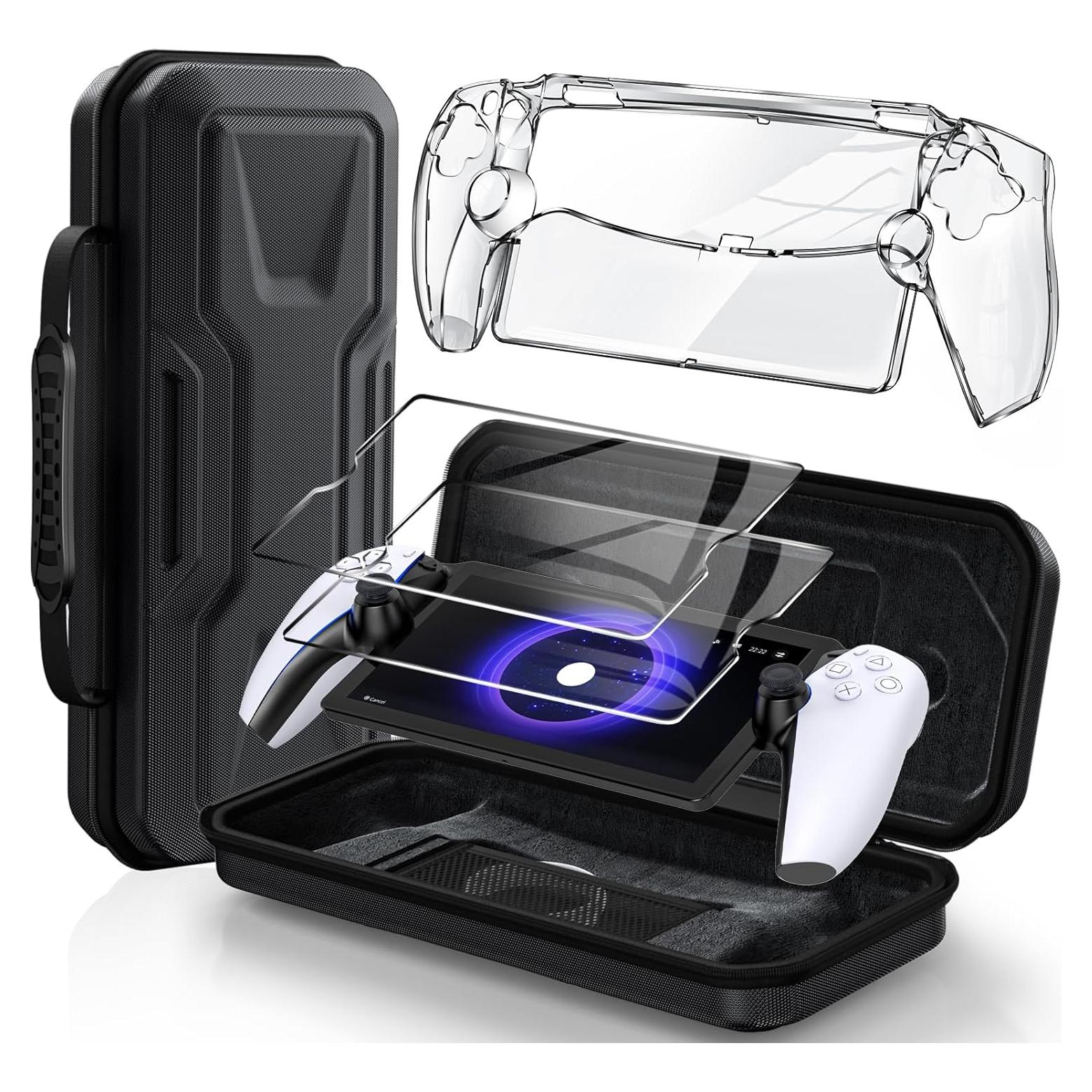 Kit Accesorios Klipdasse para PlayStation Portal - Funda y Protectores