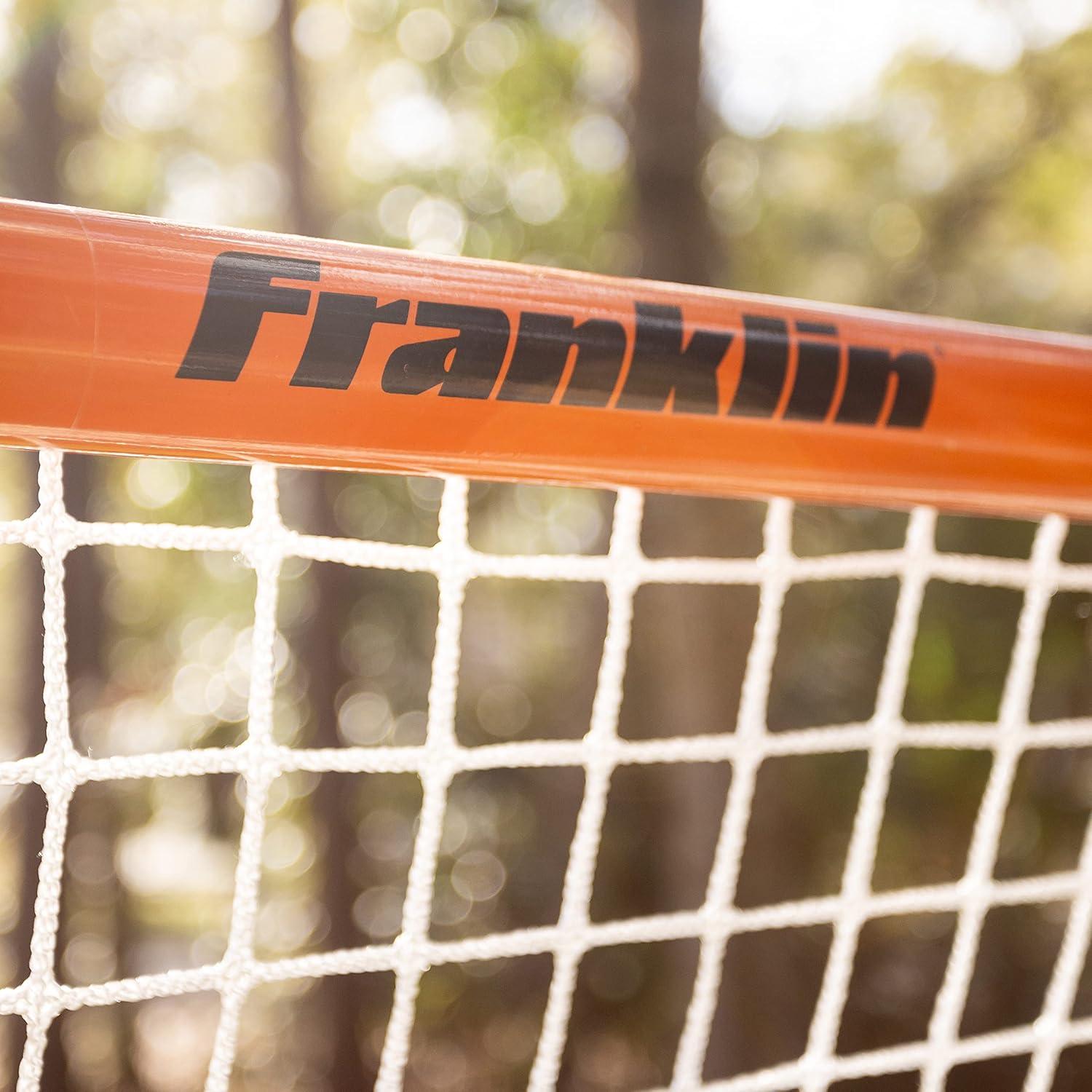 Meta de Lacrosse Franklin Sports 1.83m - Red Portátil para Jardín